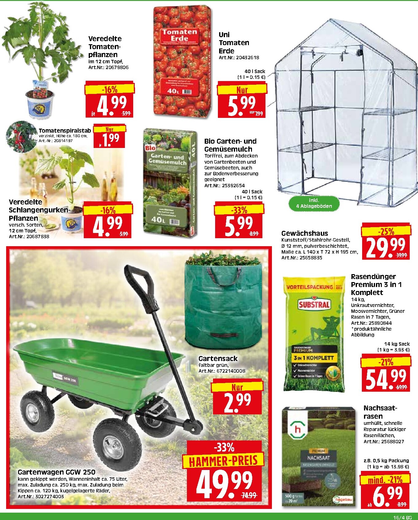 herkules - Herkules - Bau & Garten Prospekt nächste Woche – von Montag 13.04.2026 bis Samstag 18.04.2026 - page: 4