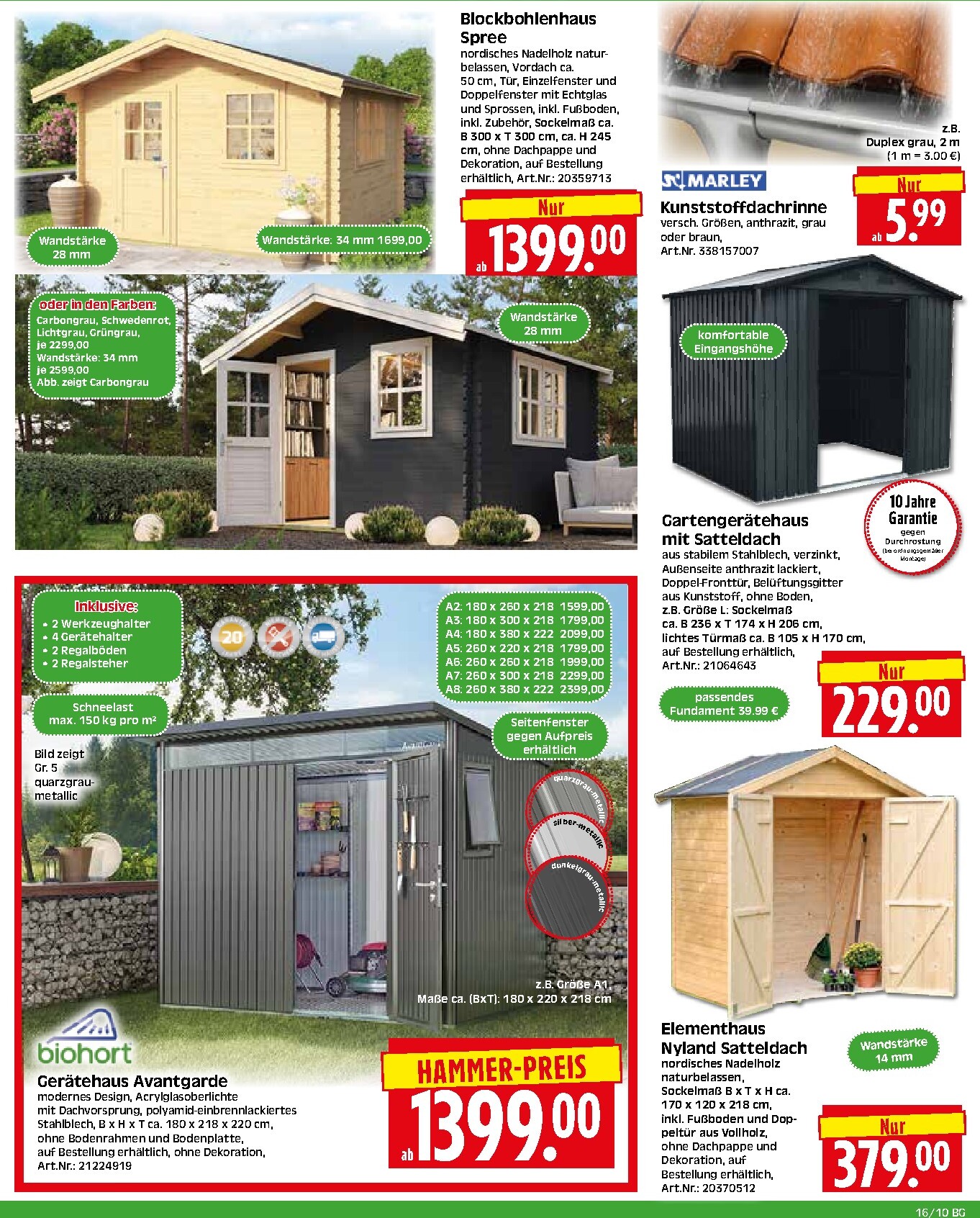 herkules - Herkules - Bau & Garten Prospekt nächste Woche – von Montag 13.04.2026 bis Samstag 18.04.2026 - page: 10