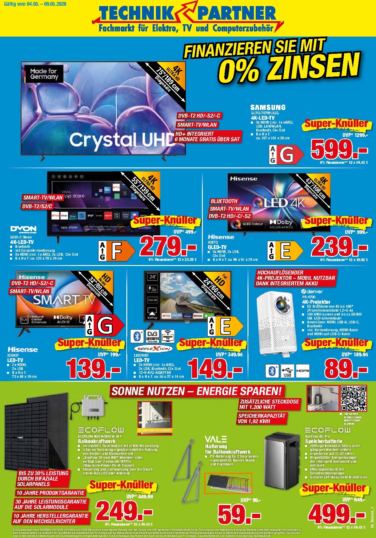 herkules - Herkules - Technik Partner Prospekt nächste Woche – von Montag 04.05.2026 bis Samstag 09.05.2026