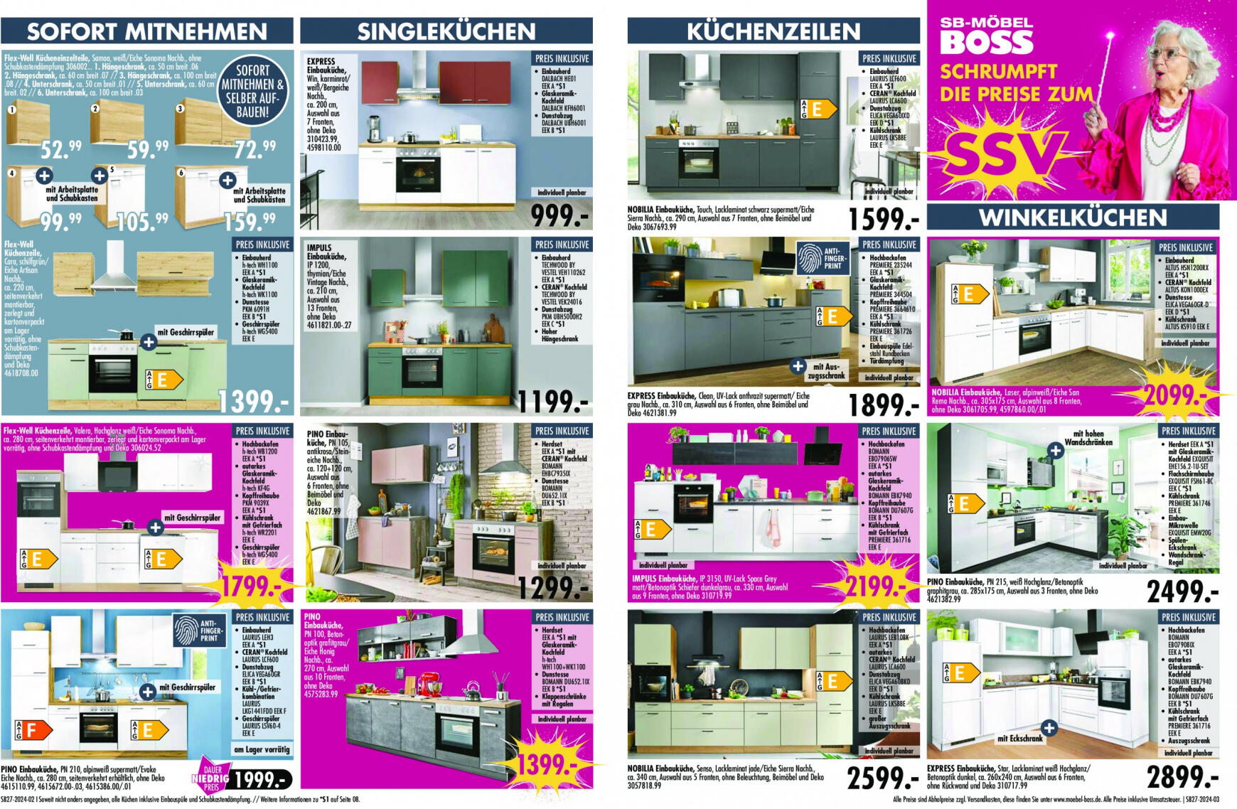 moebel-boss - Flyer SB Möbel BOSS aktuell 01.07. - 07.07. - page: 2