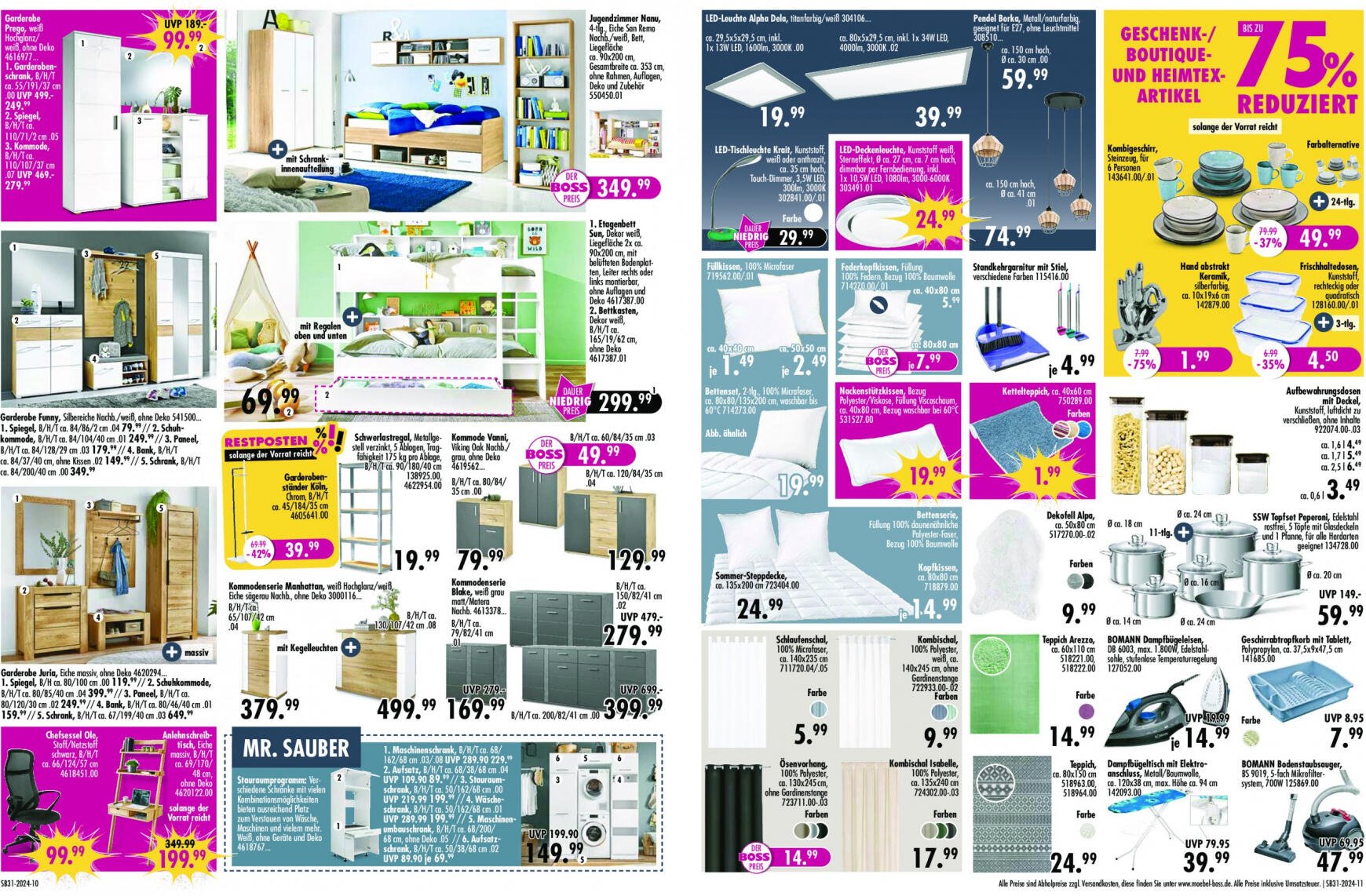 moebel-boss - Flyer SB Möbel BOSS aktuell 29.07. - 04.08. - page: 6