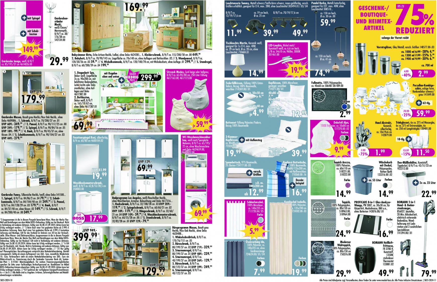 moebel-boss - Flyer SB Möbel BOSS aktuell 26.08. - 01.09. - page: 6