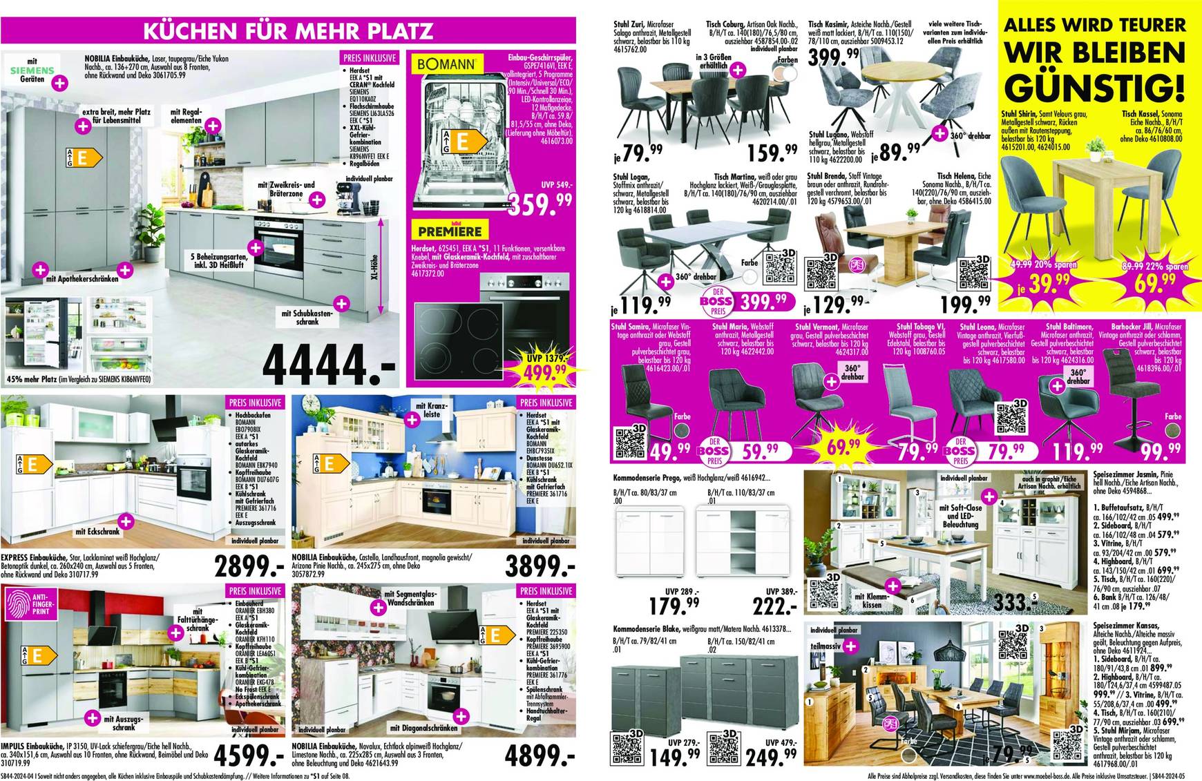 moebel-boss - SB Möbel BOSS-Prospekt gültig von 28.10. bis 03.11. - page: 3
