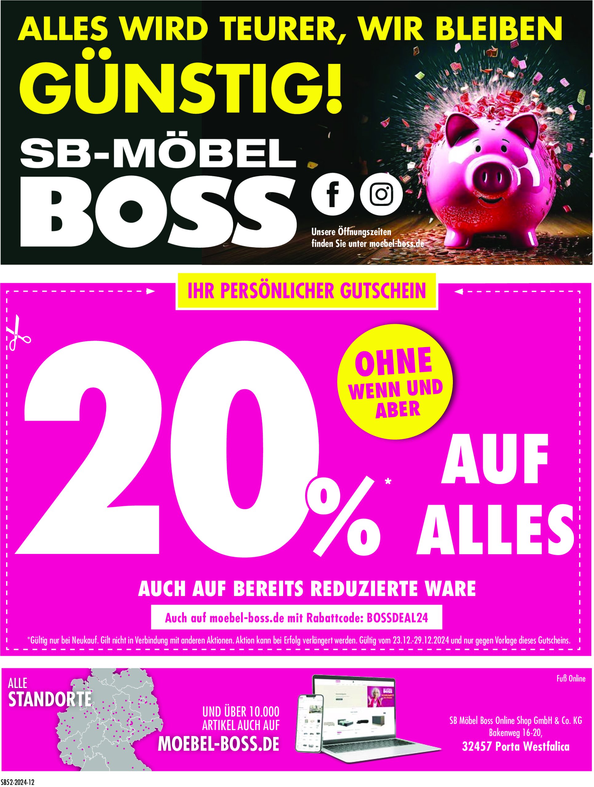 moebel-boss - SB Möbel BOSS-Prospekt gültig von 23.12. bis 29.12. - page: 7