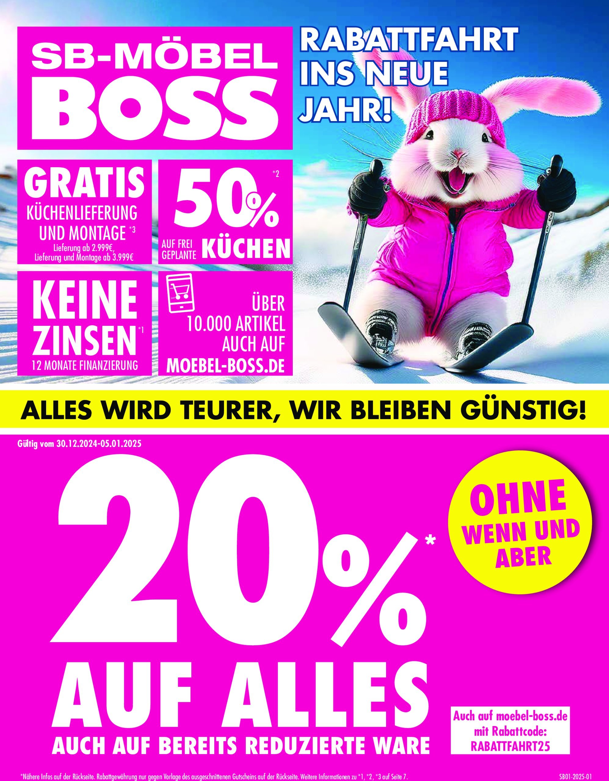 moebel-boss - SB Möbel BOSS-Prospekt gültig von 30.12. bis 05.01.