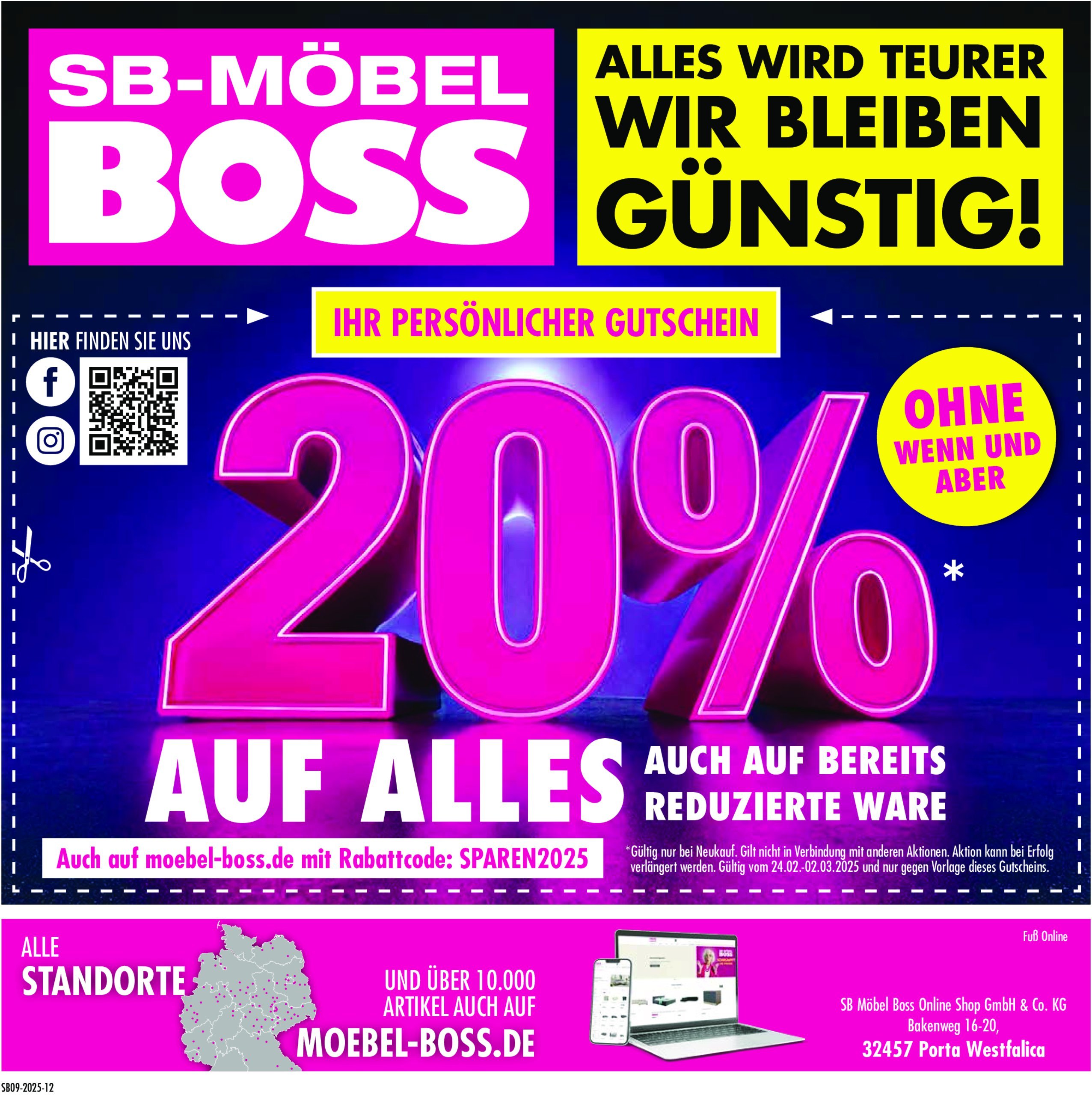 moebel-boss - SB Möbel BOSS-Prospekt gültig von 24.02. bis 02.03. - page: 7