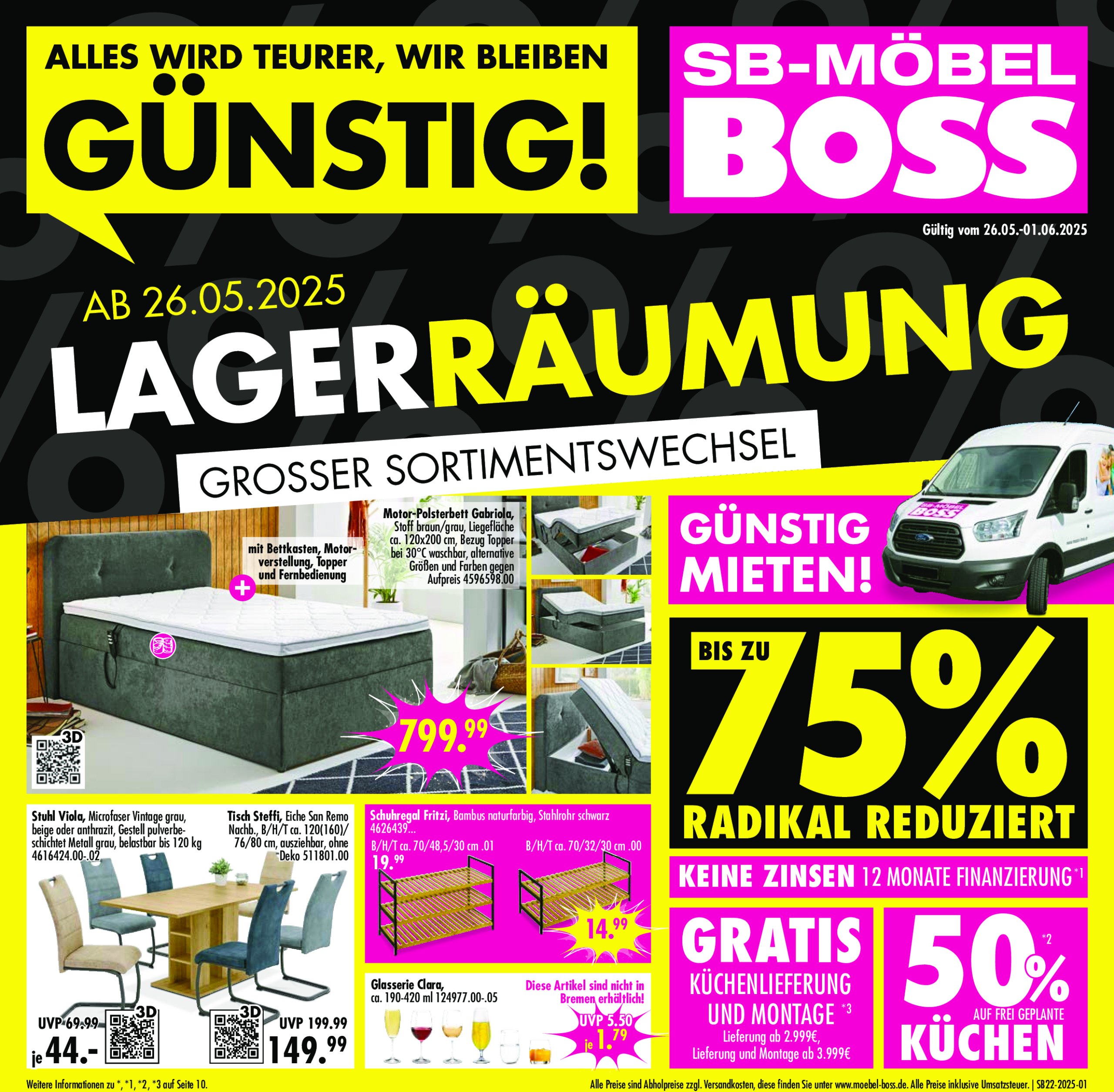 moebel-boss - SB Möbel BOSS-Prospekt gültig von 26.05. bis 15.06.