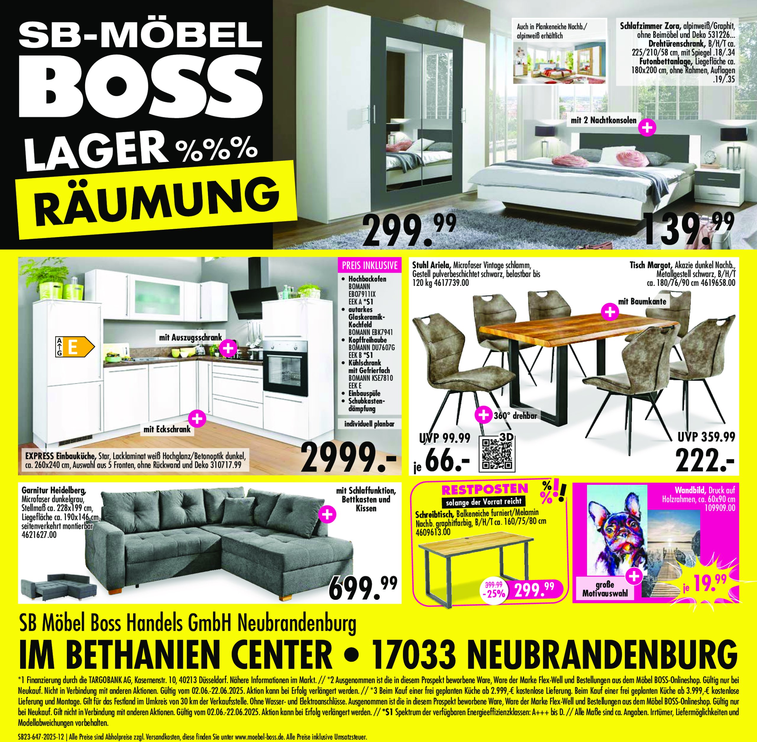 moebel-boss - SB Möbel BOSS - Neubrandenburg-Prospekt gültig vom 02.06. bis 22.06. - page: 7
