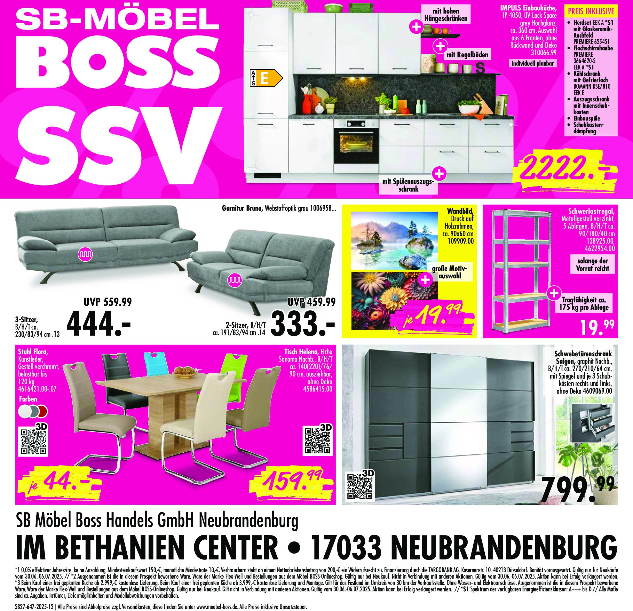 moebel-boss - SB Möbel BOSS - Neubrandenburg-Prospekt gültig vom 30.06. bis 06.07. - page: 7