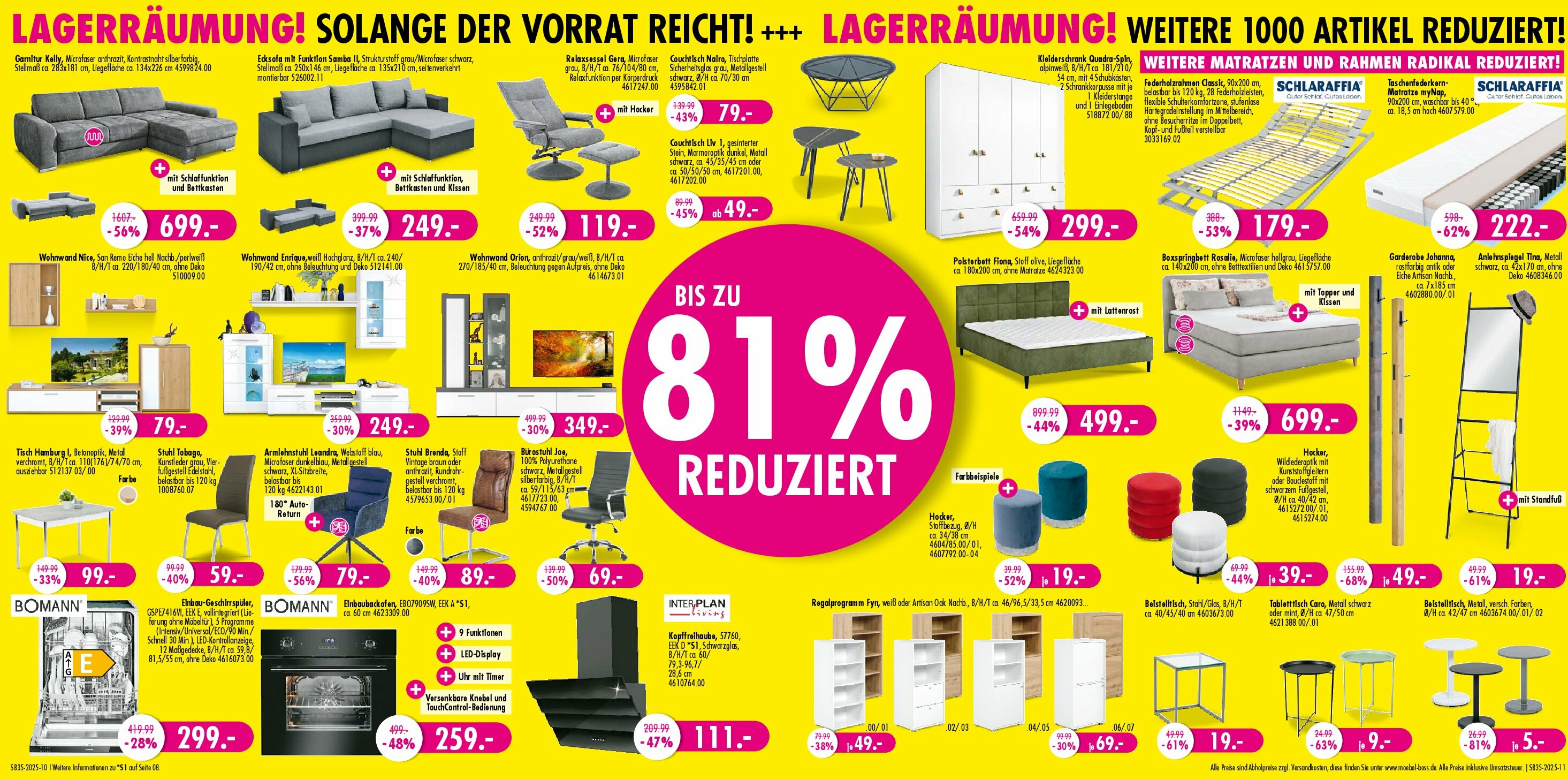 moebel-boss - SB Möbel BOSS-Prospekt gültig vom 23.08. bis 29.08. - page: 6