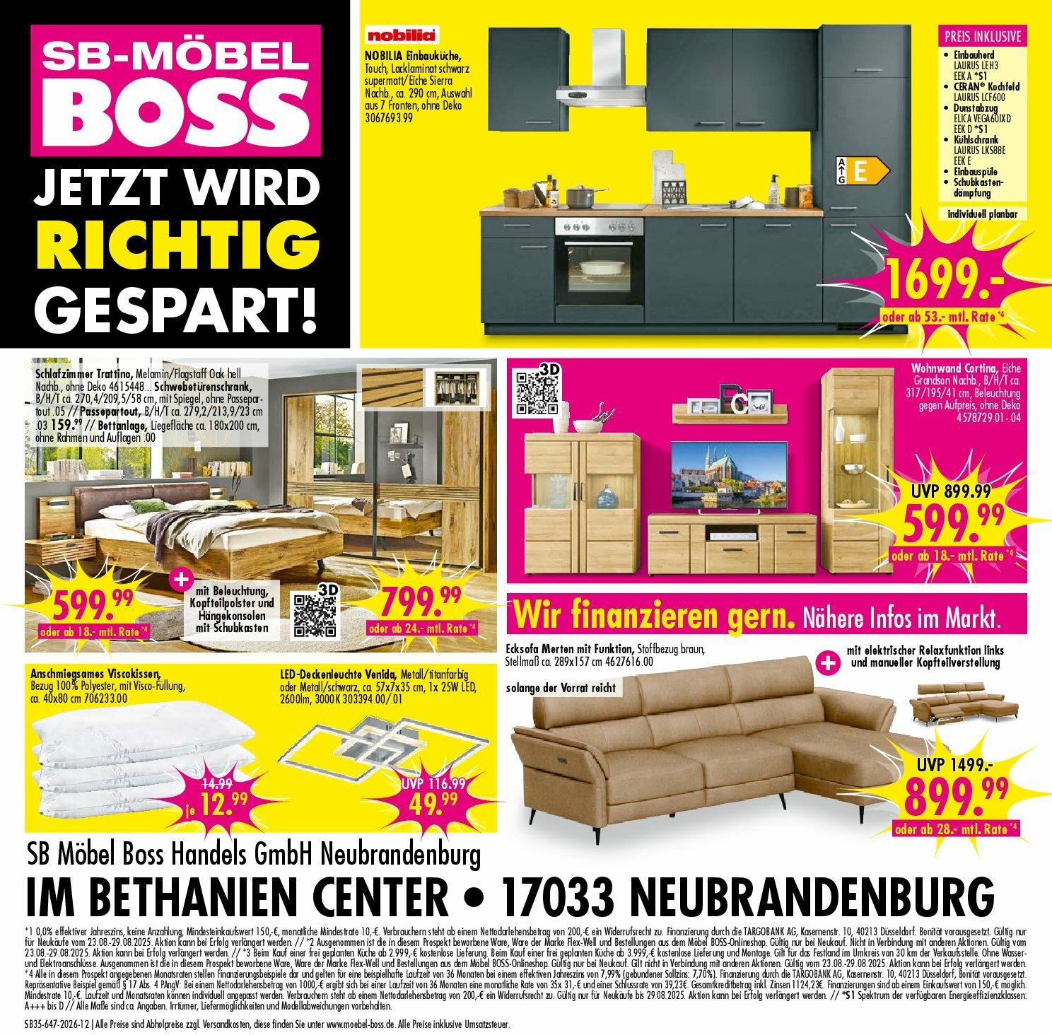 moebel-boss - SB Möbel BOSS - Neubrandenburg-Prospekt gültig vom 23.08. bis 29.08. - page: 7