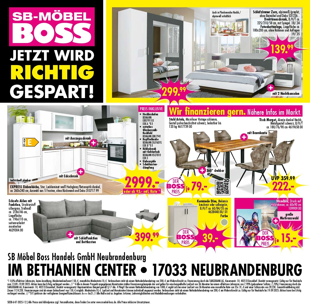 moebel-boss - SB Möbel BOSS - Neubrandenburg-Prospekt gültig vom 13.09. bis 19.09. - page: 7