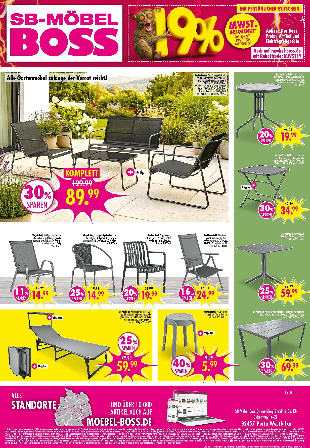 moebel-boss - SB Möbel BOSS-Prospekt gültig vom 28.03.2026 bis 07.04.2026 - page: 3