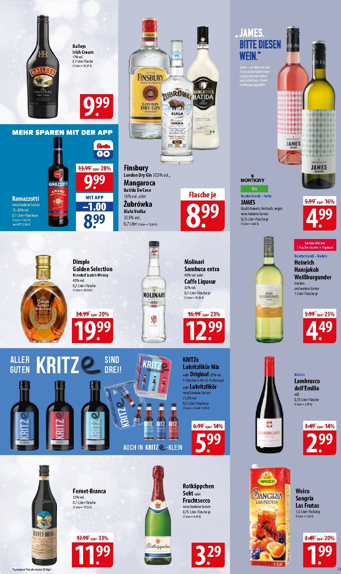 famila-nordost - Famila Nordost Prospekt nächste Woche – von Montag 08.06.2026 bis Samstag 13.06.2026 - page: 13