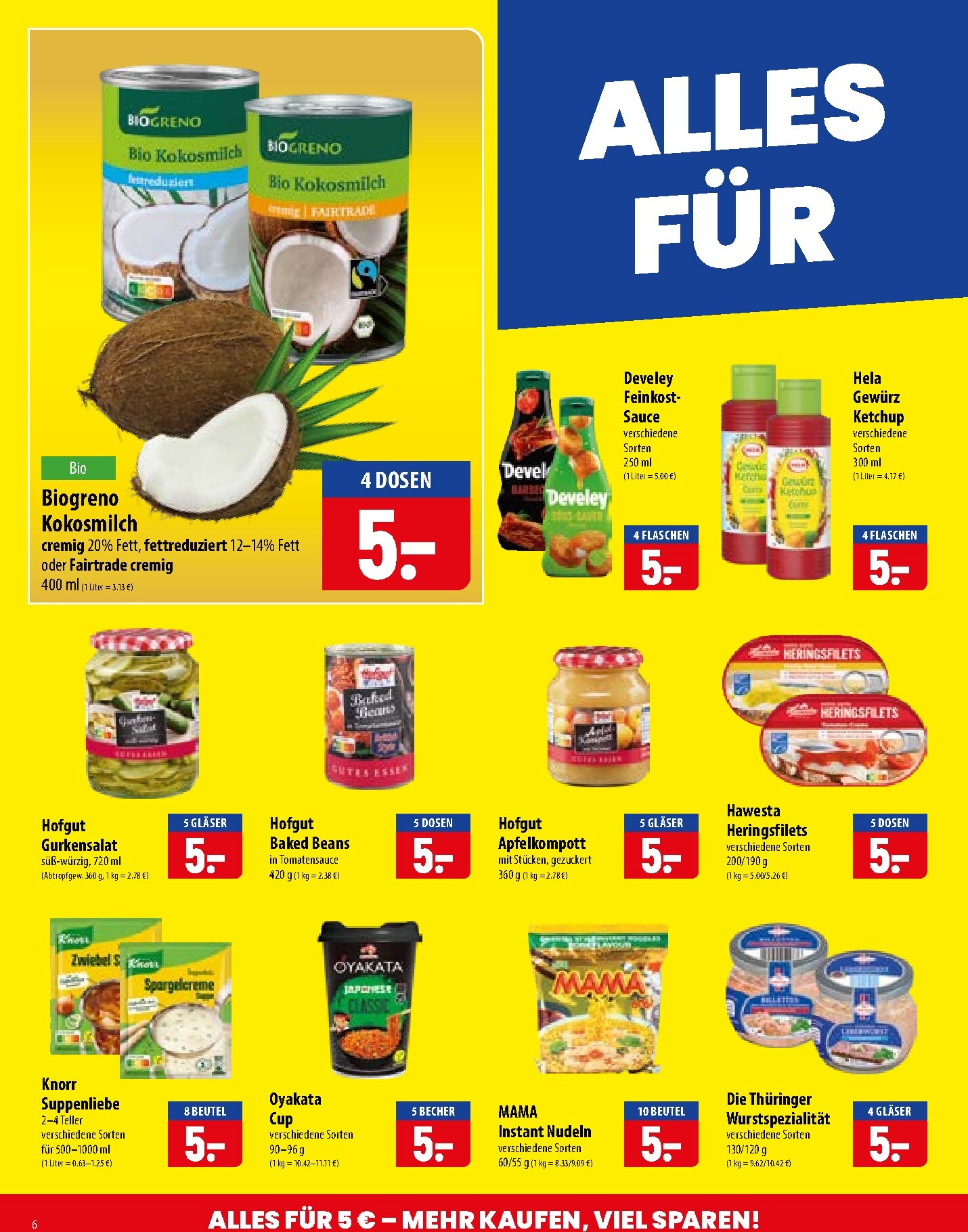 famila-nordost - Famila Nordost Prospekt – von Montag 10.08.2026 bis Samstag 15.08.2026 - page: 6
