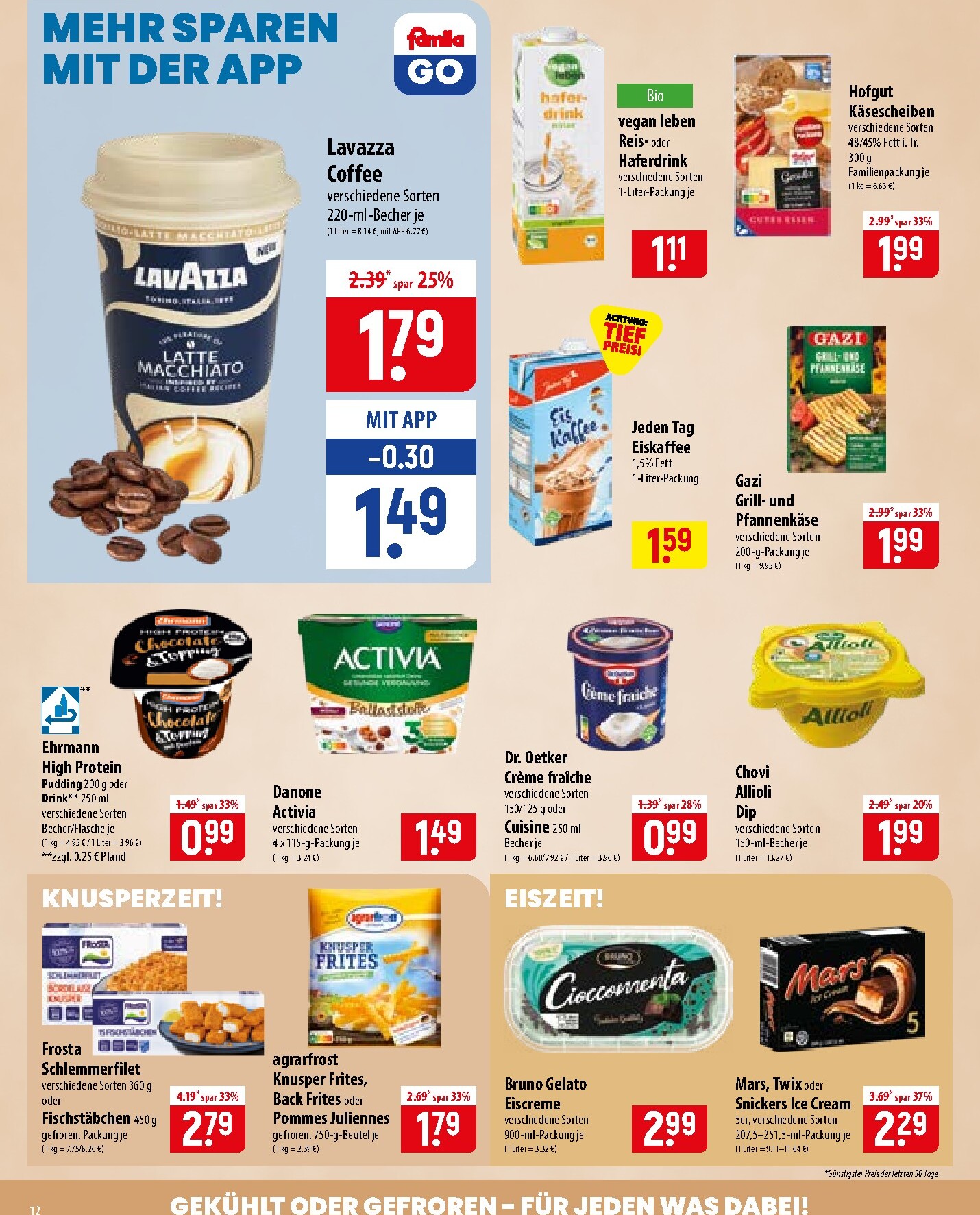 famila-nordost - Famila Nordost Prospekt – von Montag 10.08.2026 bis Samstag 15.08.2026 - page: 12