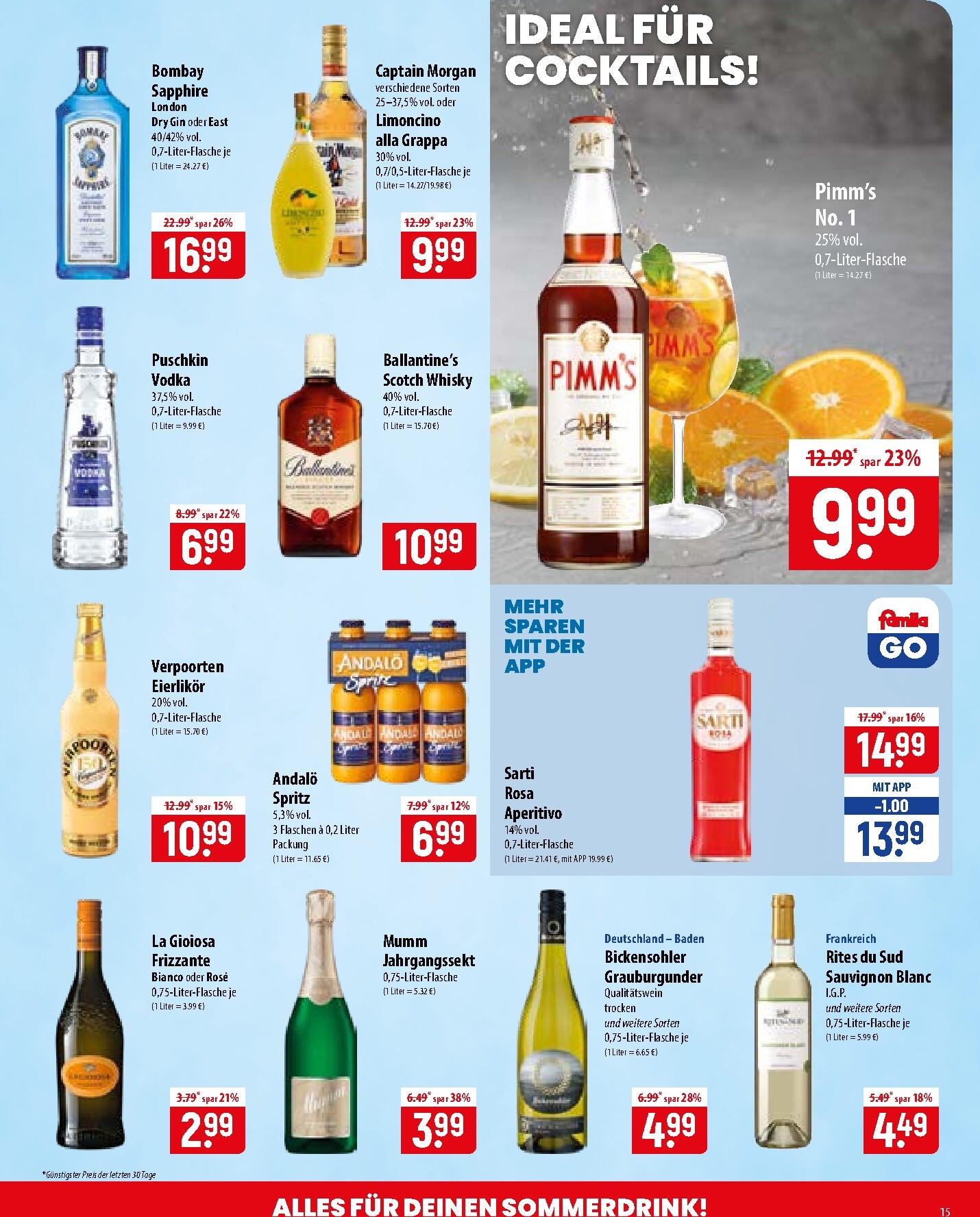 famila-nordost - Famila Nordost Prospekt – von Montag 10.08.2026 bis Samstag 15.08.2026 - page: 15