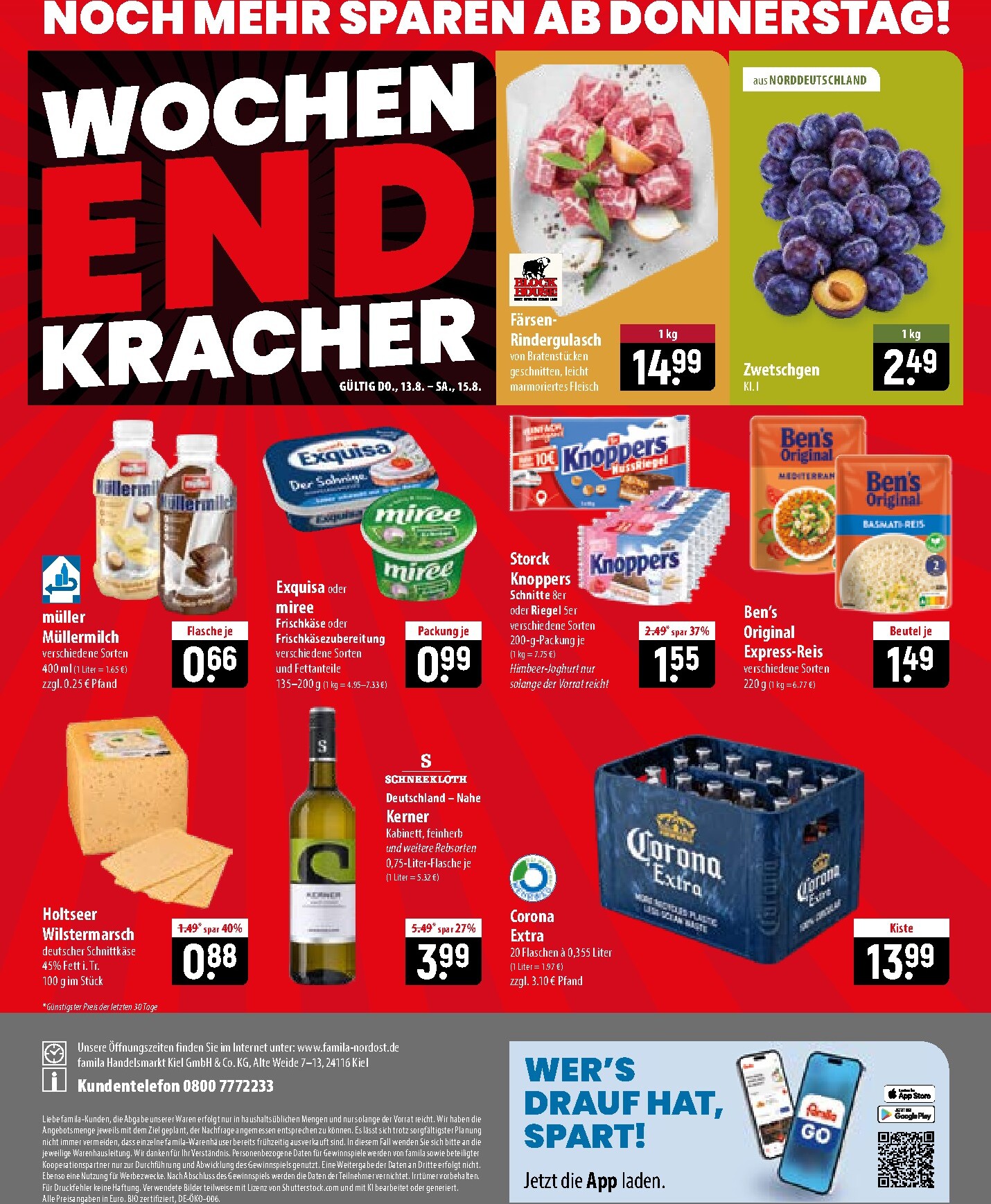 famila-nordost - Famila Nordost Prospekt – von Montag 10.08.2026 bis Samstag 15.08.2026 - page: 24