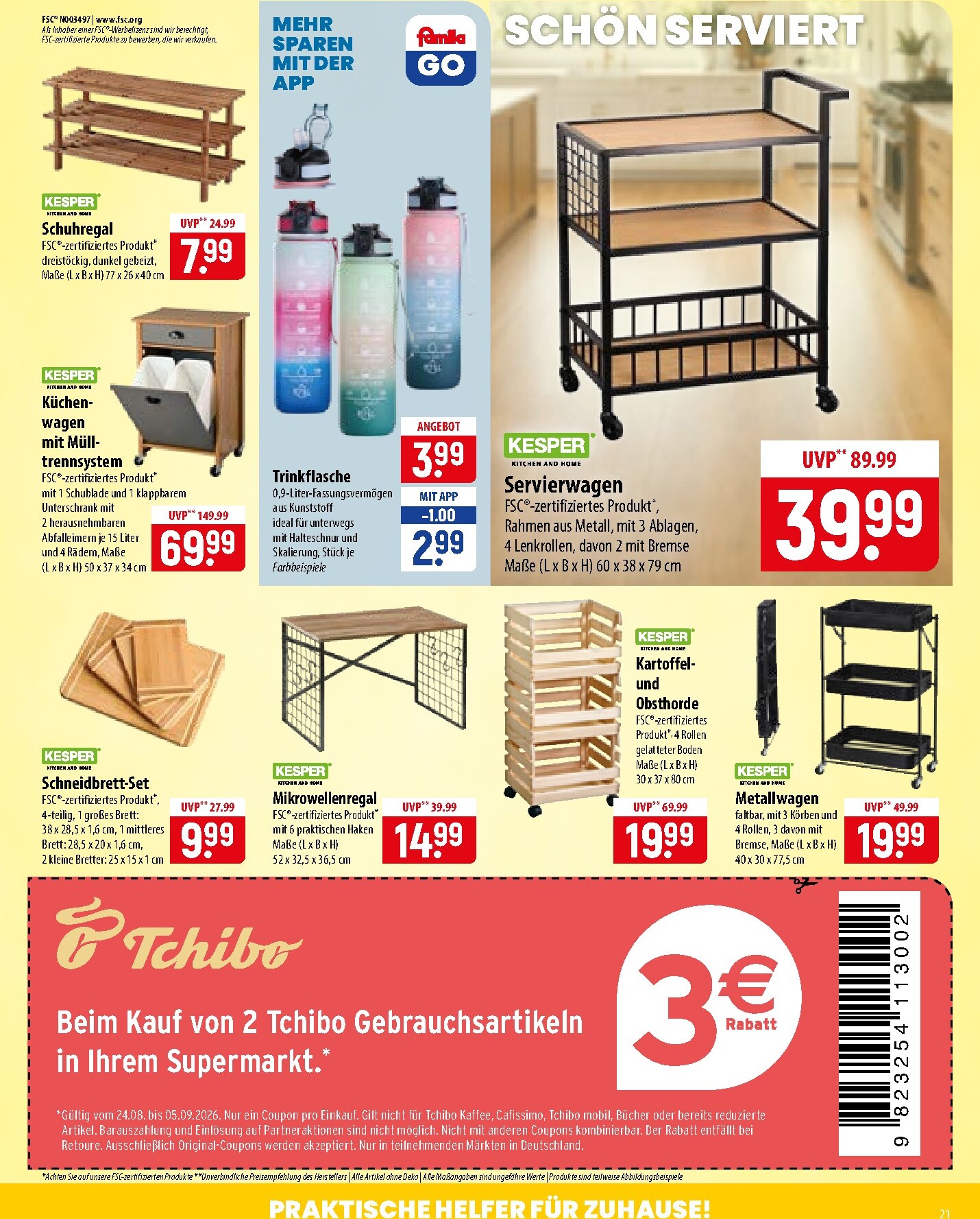 famila-nordost - Famila Nordost Prospekt nächste Woche – von Montag 24.08.2026 bis Samstag 29.08.2026 - page: 21