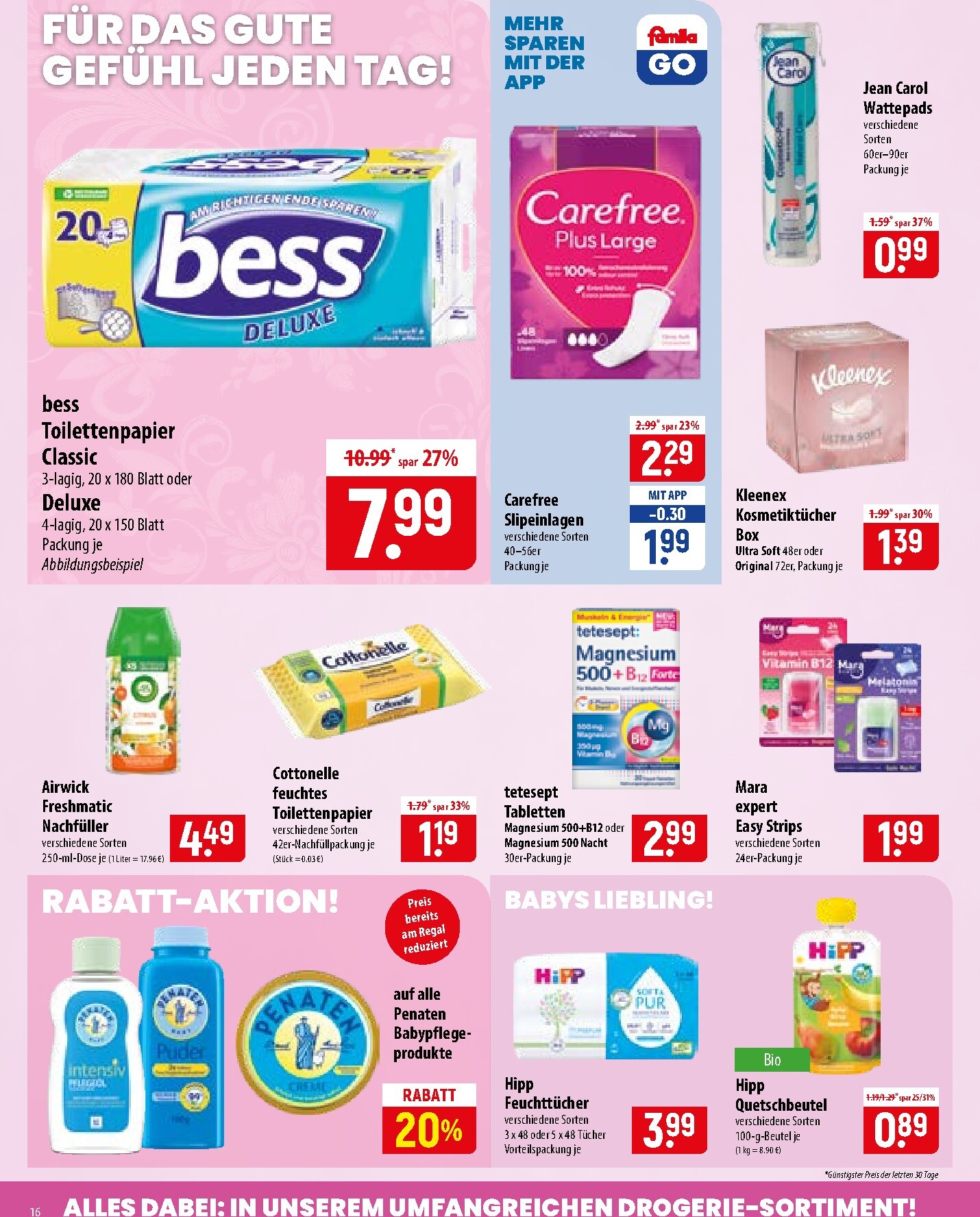 famila-nordost - Famila Nordost Prospekt nächste Woche – von Montag 24.08.2026 bis Samstag 29.08.2026 - page: 16