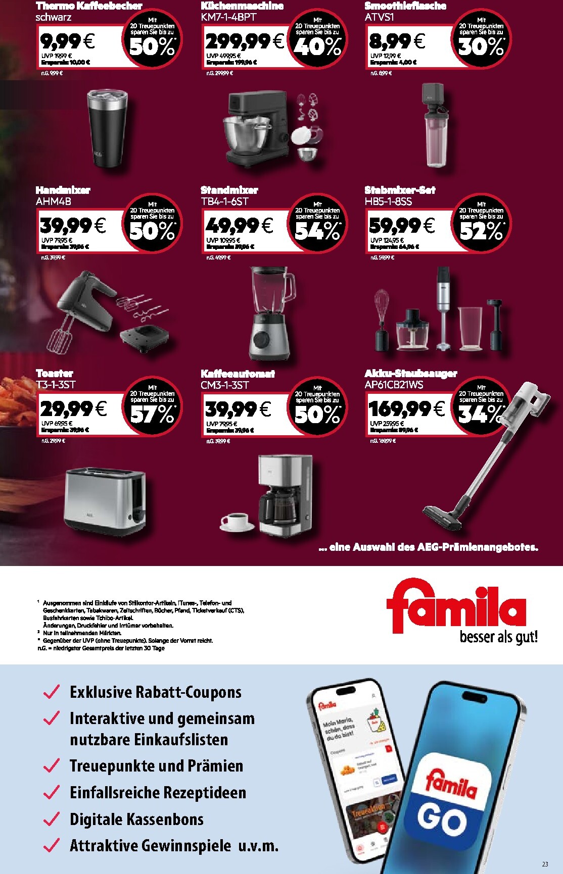 famila-nordost - Famila Nordost Prospekt nächste Woche – von Montag 31.08.2026 bis Samstag 05.09.2026 - page: 23