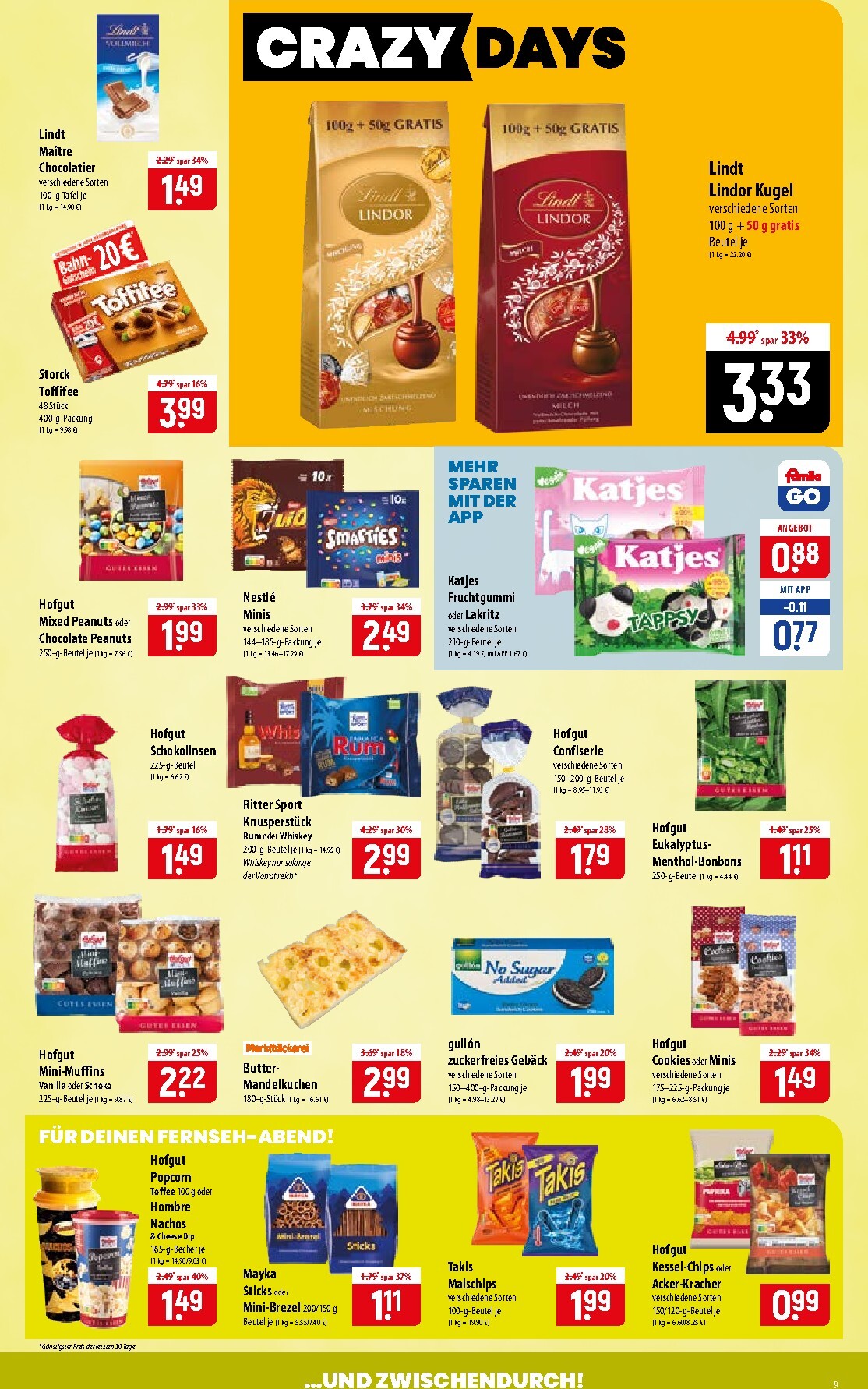 famila-nordost - Famila Nordost Prospekt nächste Woche – von Montag 31.08.2026 bis Samstag 05.09.2026 - page: 9
