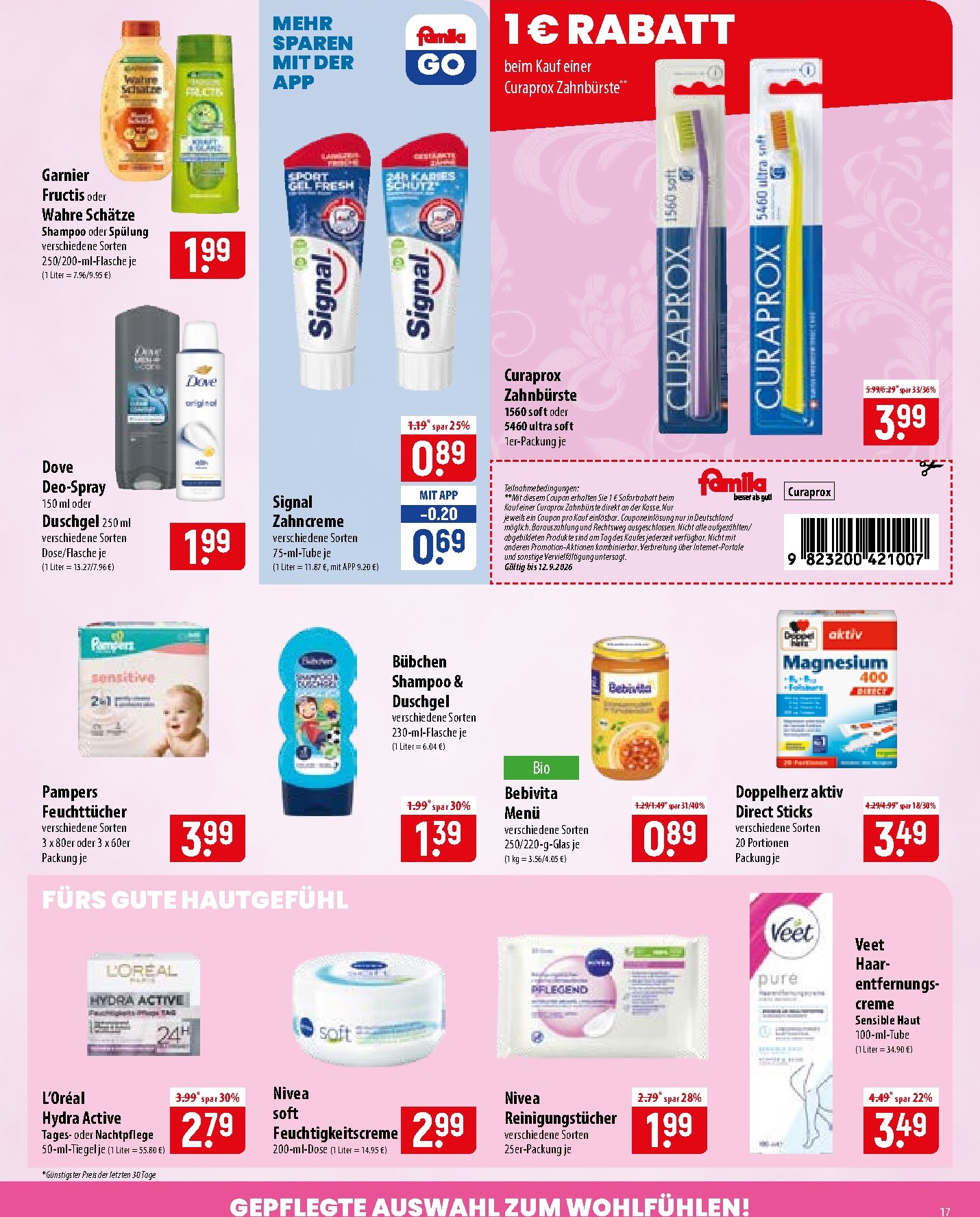 famila-nordost - Famila Nordost Prospekt nächste Woche – von Montag 07.09.2026 bis Samstag 12.09.2026 - page: 17