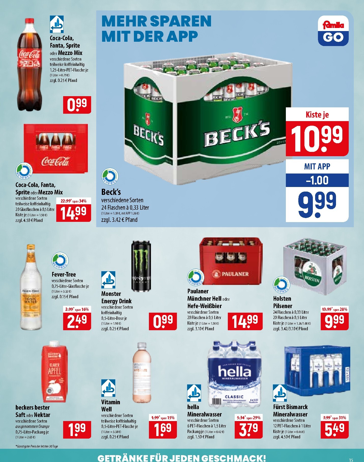 famila-nordost - Famila Nordost Prospekt nächste Woche – von Montag 07.09.2026 bis Samstag 12.09.2026 - page: 15