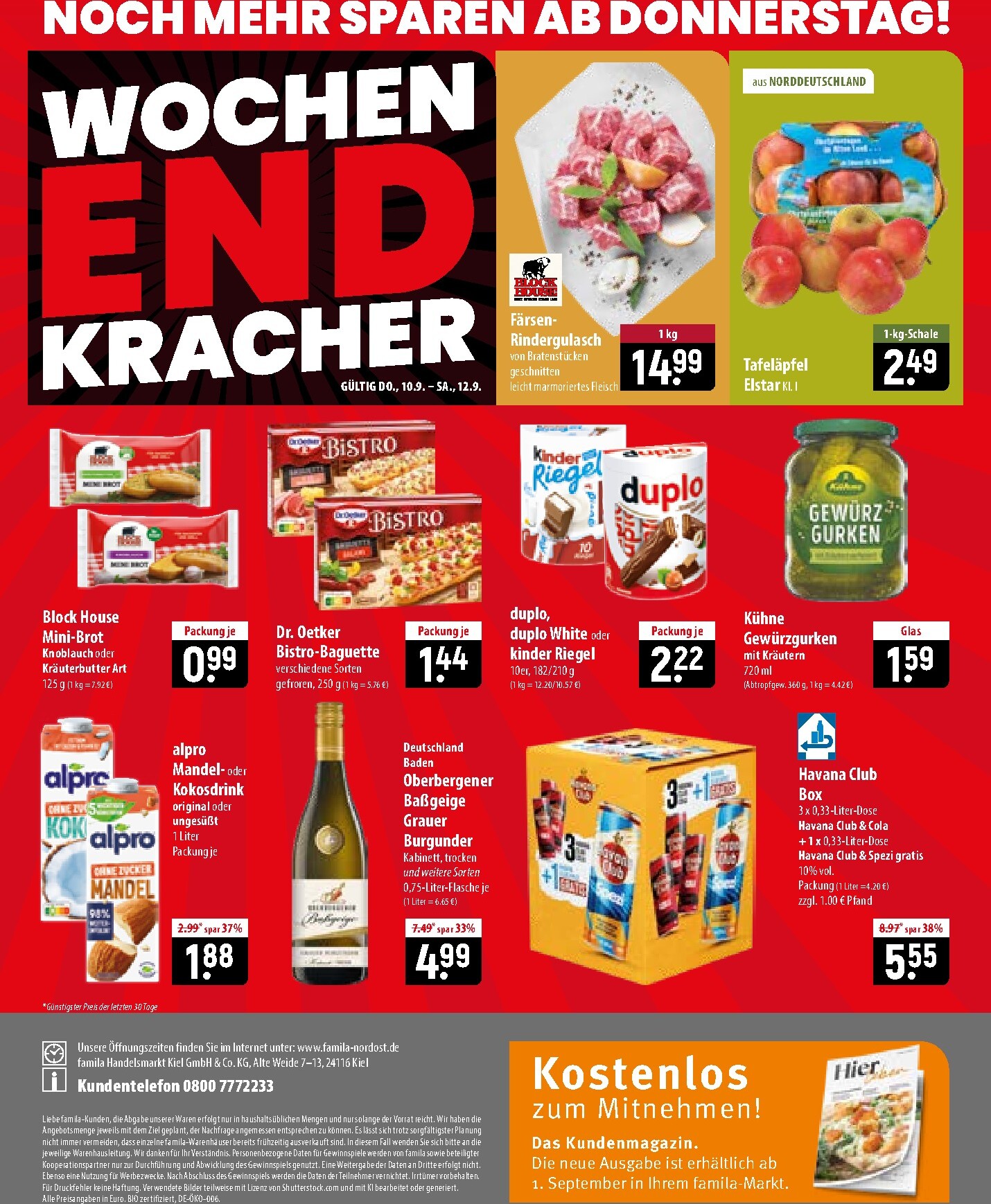 famila-nordost - Famila Nordost Prospekt nächste Woche – von Montag 07.09.2026 bis Samstag 12.09.2026 - page: 24