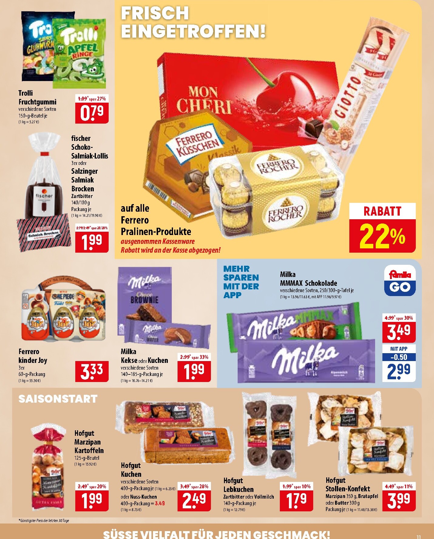 famila-nordost - Famila Nordost Prospekt nächste Woche – von Montag 07.09.2026 bis Samstag 12.09.2026 - page: 11