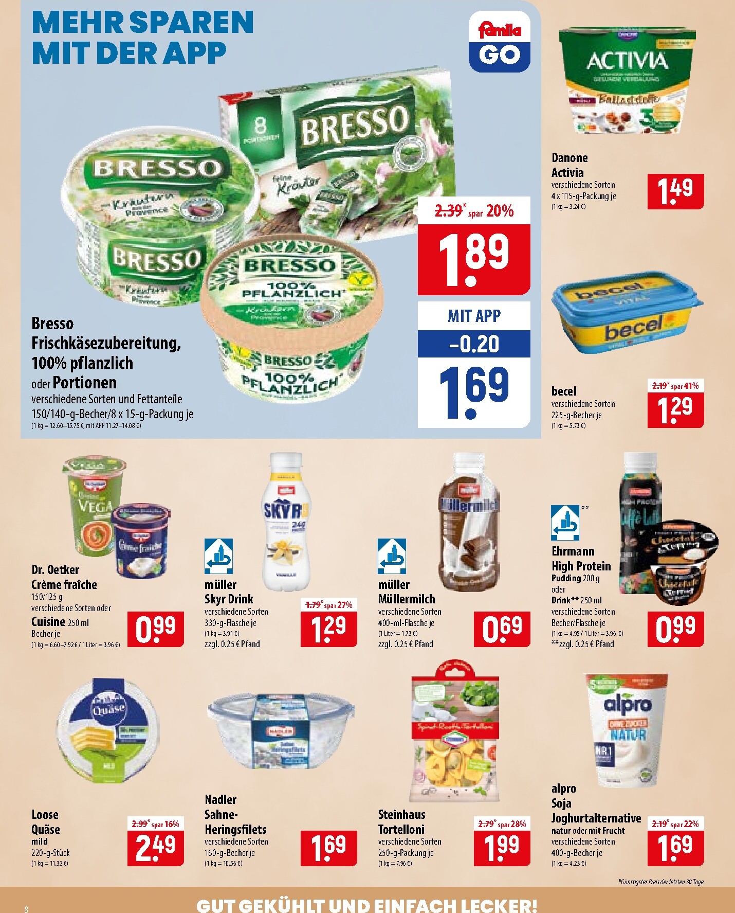 famila-nordost - Famila Nordost Prospekt nächste Woche – von Montag 14.09.2026 bis Samstag 19.09.2026 - page: 8