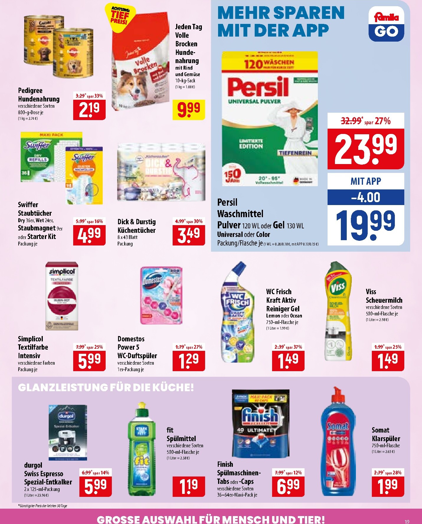 famila-nordost - Famila Nordost Prospekt nächste Woche – von Montag 14.09.2026 bis Samstag 19.09.2026 - page: 19