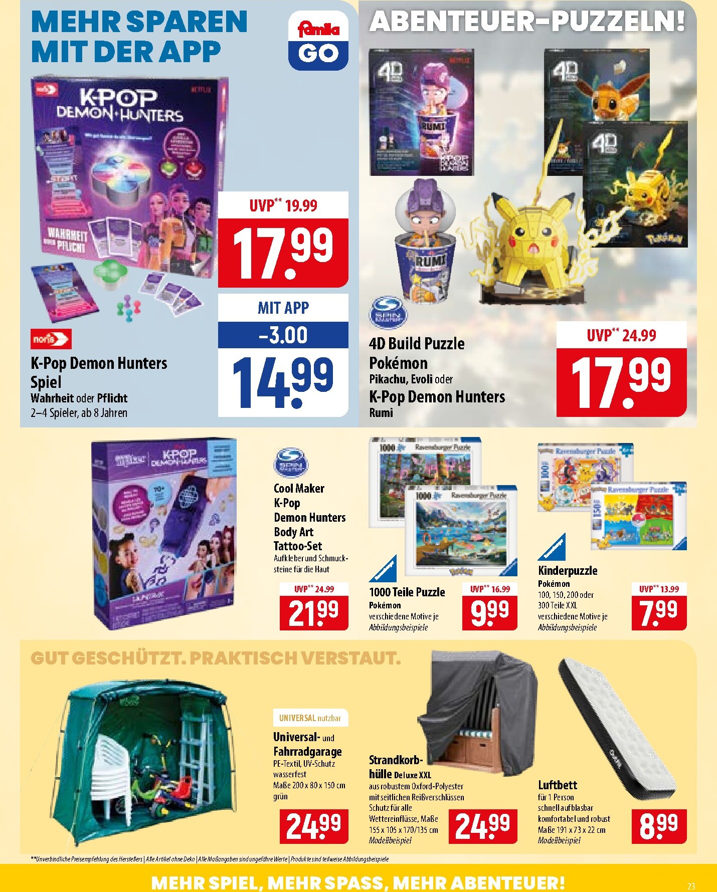 famila-nordost - Famila Nordost Prospekt nächste Woche – von Montag 14.09.2026 bis Samstag 19.09.2026 - page: 23