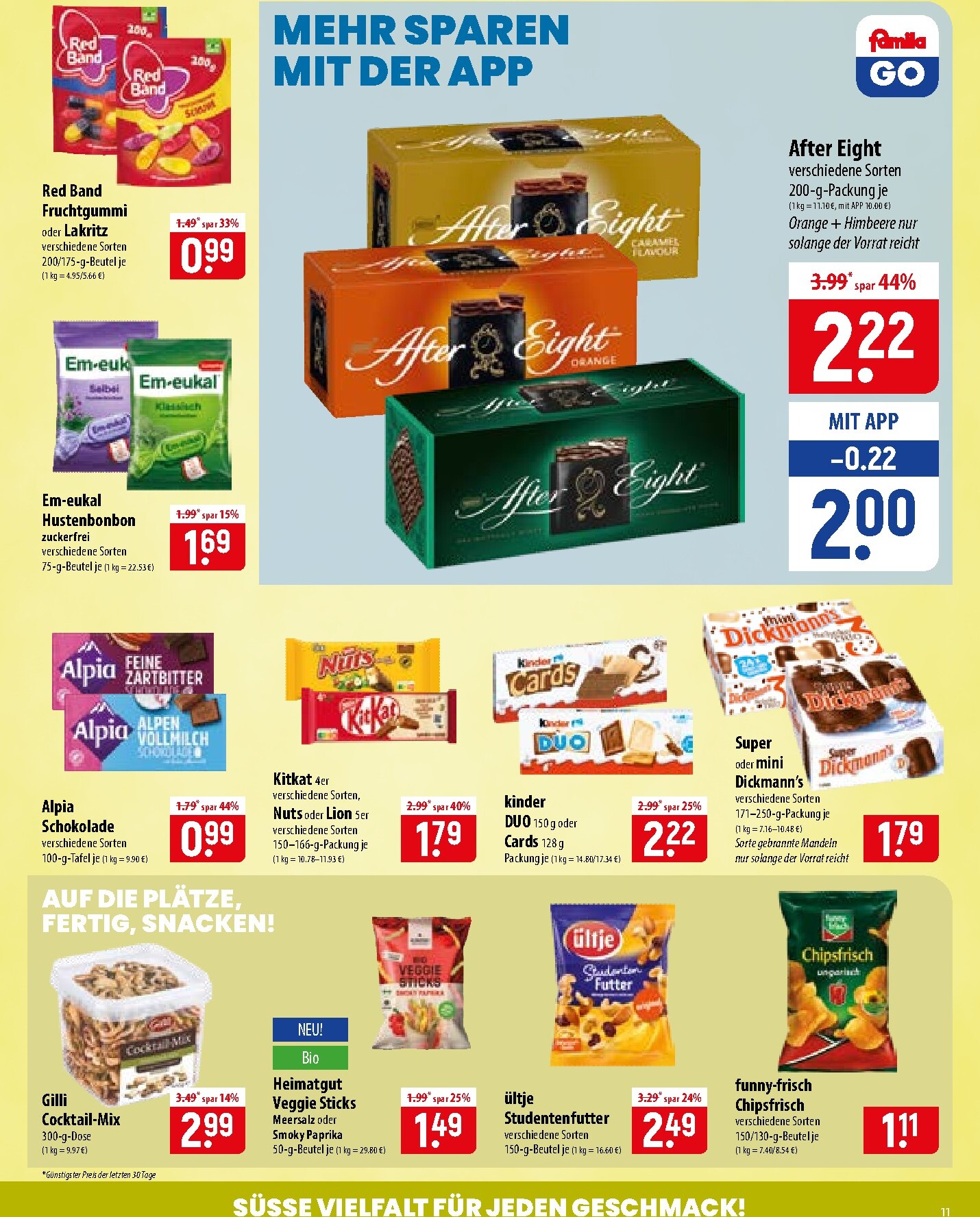 famila-nordost - Famila Nordost Prospekt nächste Woche – von Montag 14.09.2026 bis Samstag 19.09.2026 - page: 11