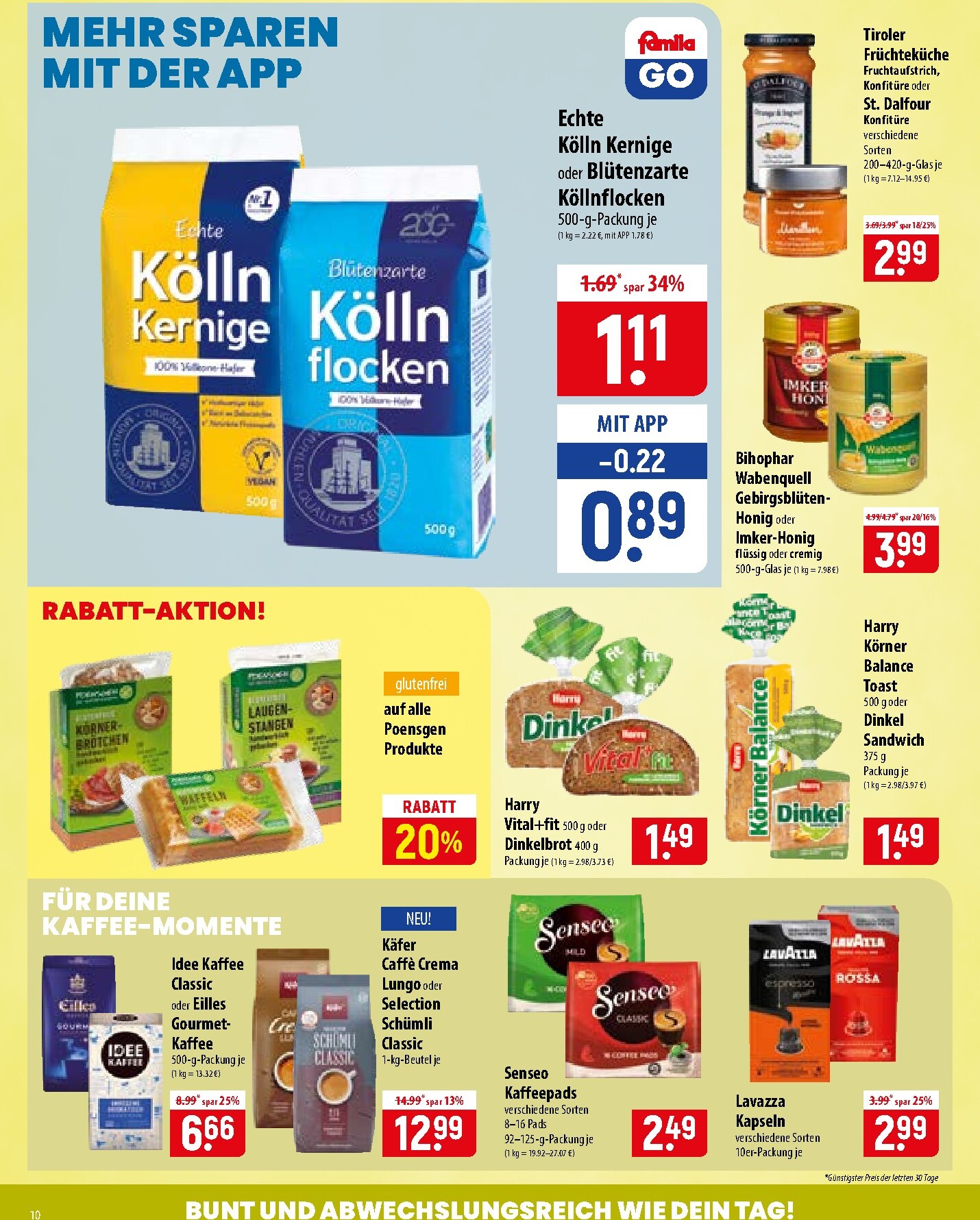 famila-nordost - Famila Nordost Prospekt nächste Woche – von Montag 14.09.2026 bis Samstag 19.09.2026 - page: 10