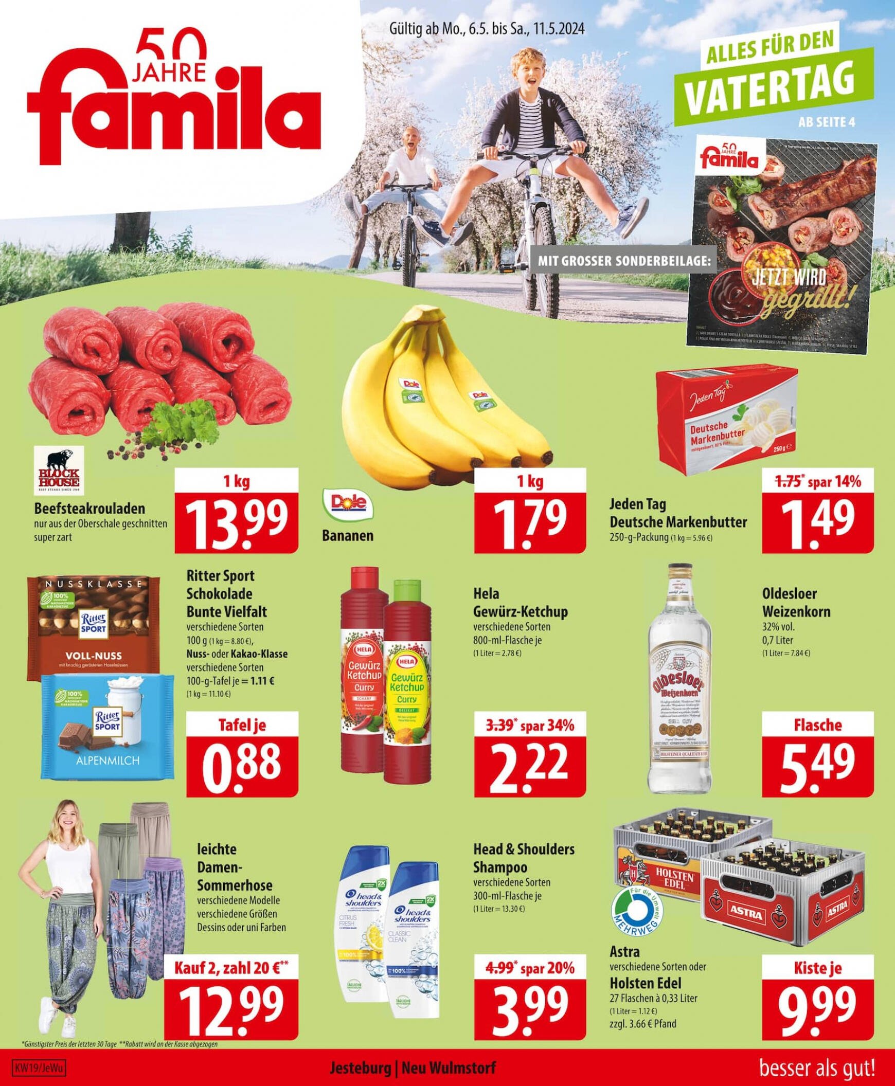 famila-nordost - Flyer Famila Nordost - besser als gut aktuell 06.05. - 11.05. - page: 1