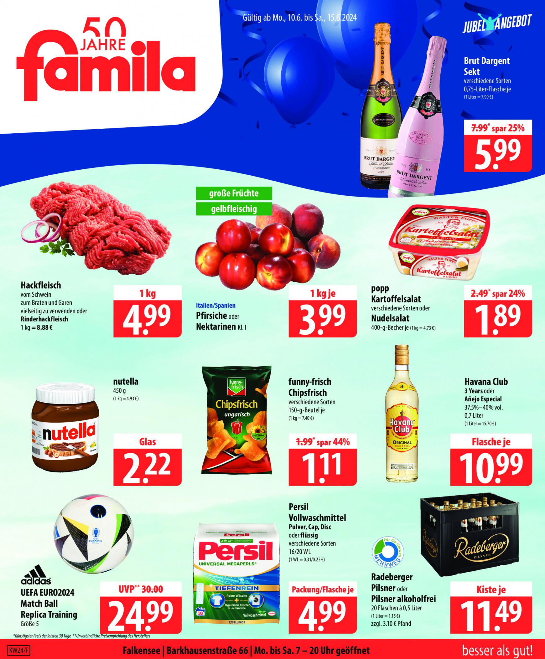 famila-nordost - Flyer Famila Nordost aktuell 10.06. - 15.06. - page: 1