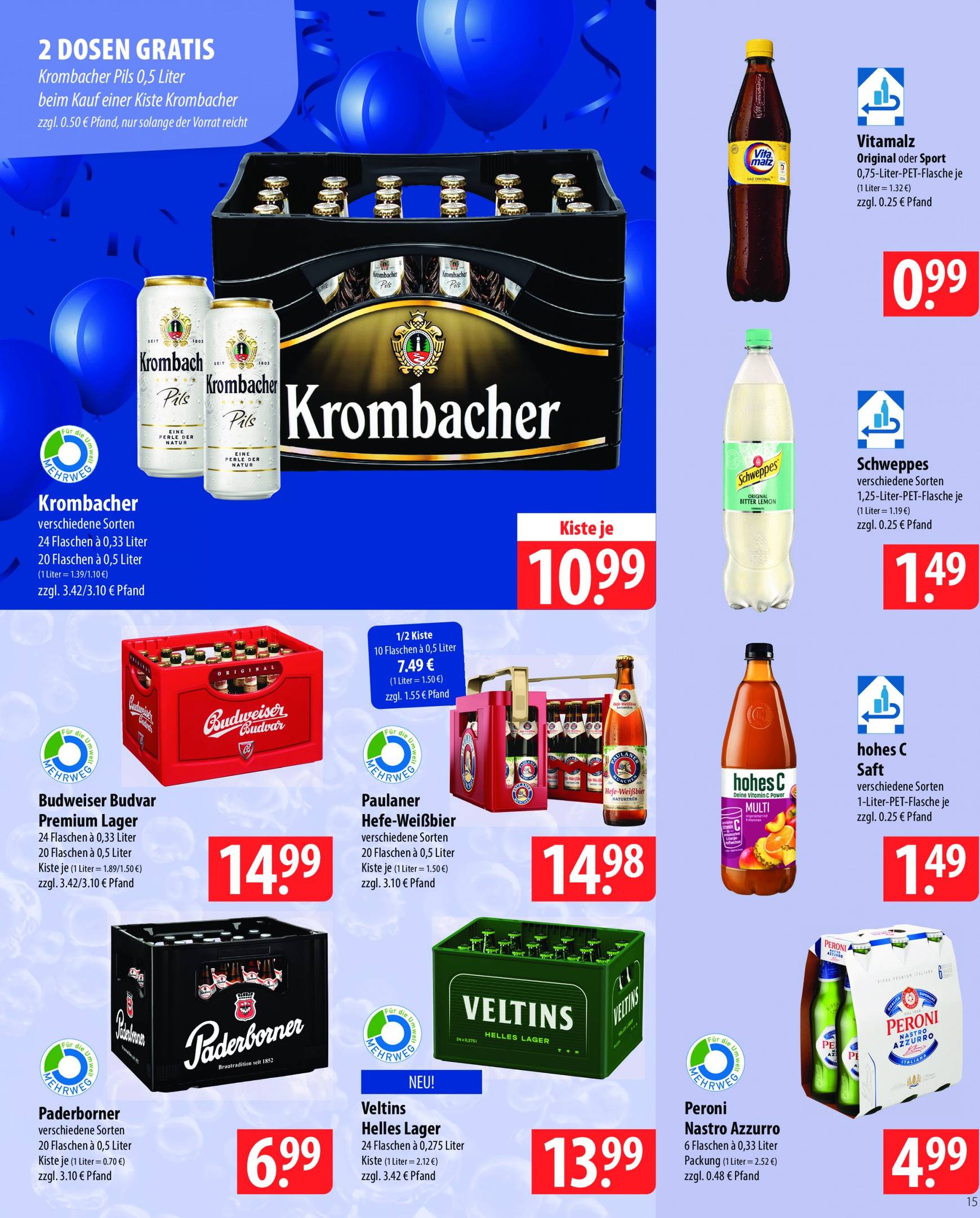 famila-nordost - Famila Nordost-Prospekt gültig ab 19.08. - 24.08. - page: 15