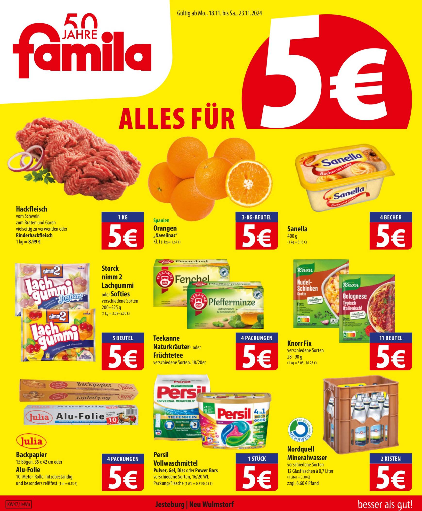 famila-nordost - Famila Nordost-Prospekt gültig von 18.11. bis 23.11.