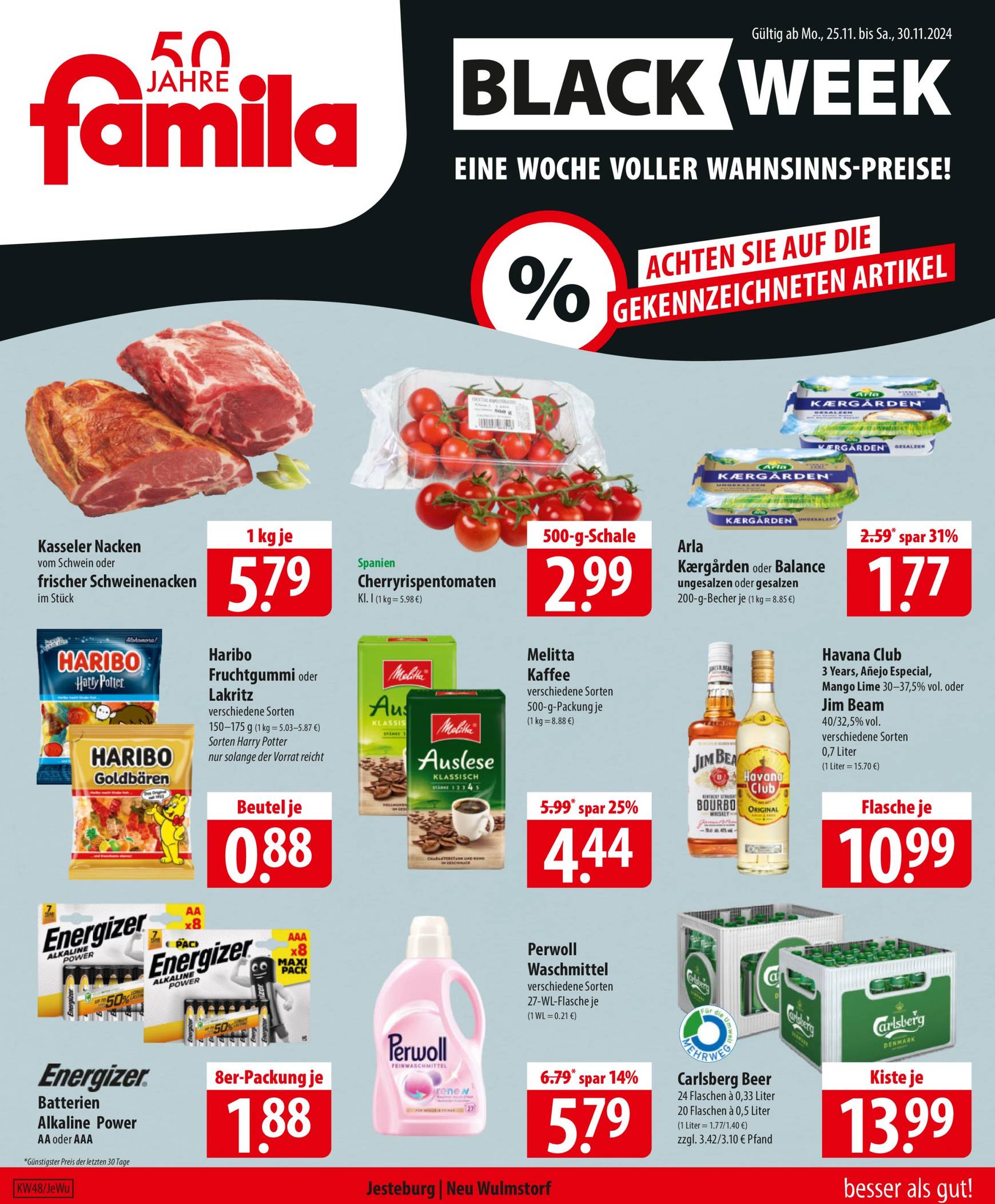 famila-nordost - Famila Nordost-Prospekt gültig von 25.11. bis 30.11.