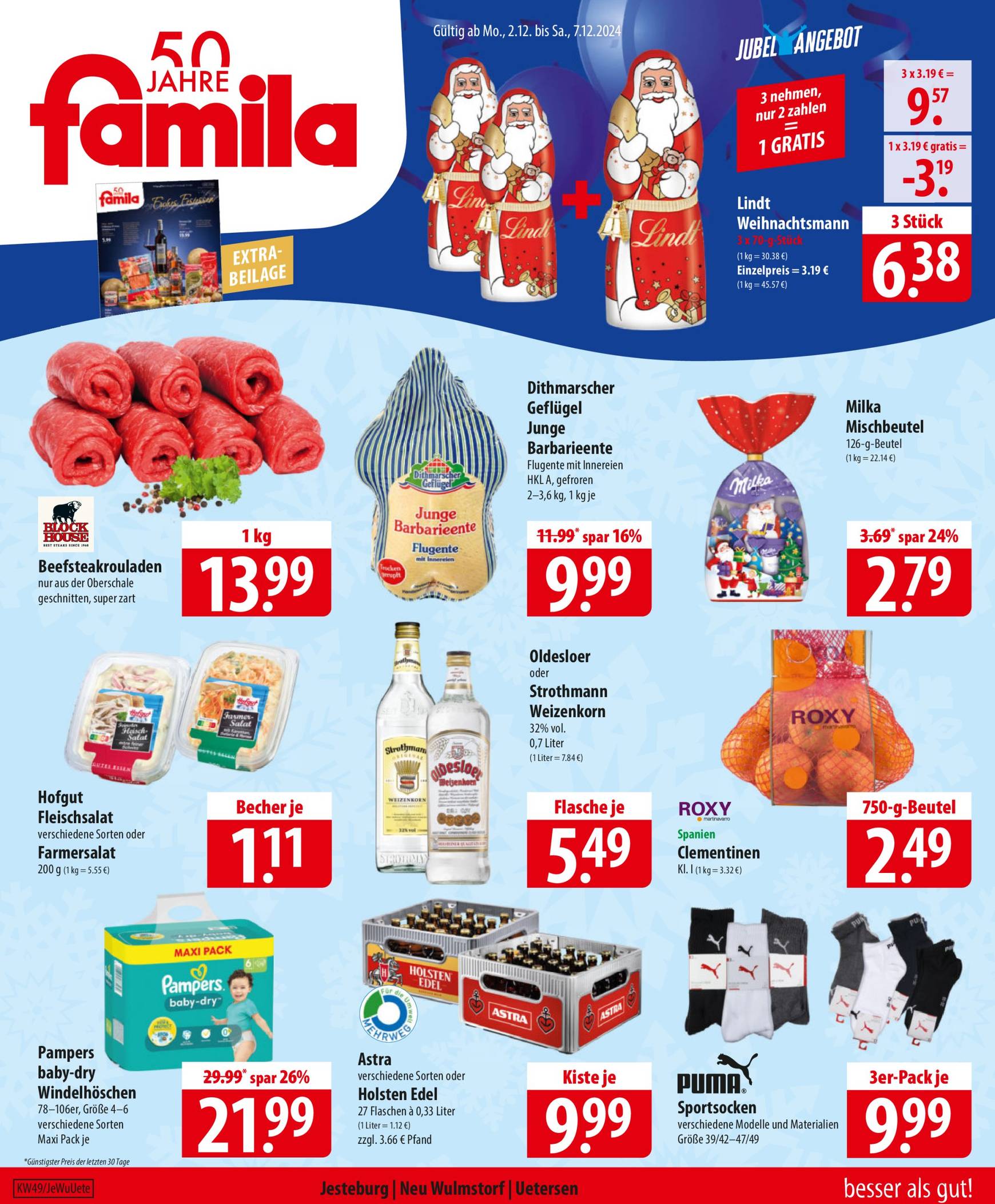 famila-nordost - Famila Nordost-Prospekt gültig von 02.12. bis 07.12.