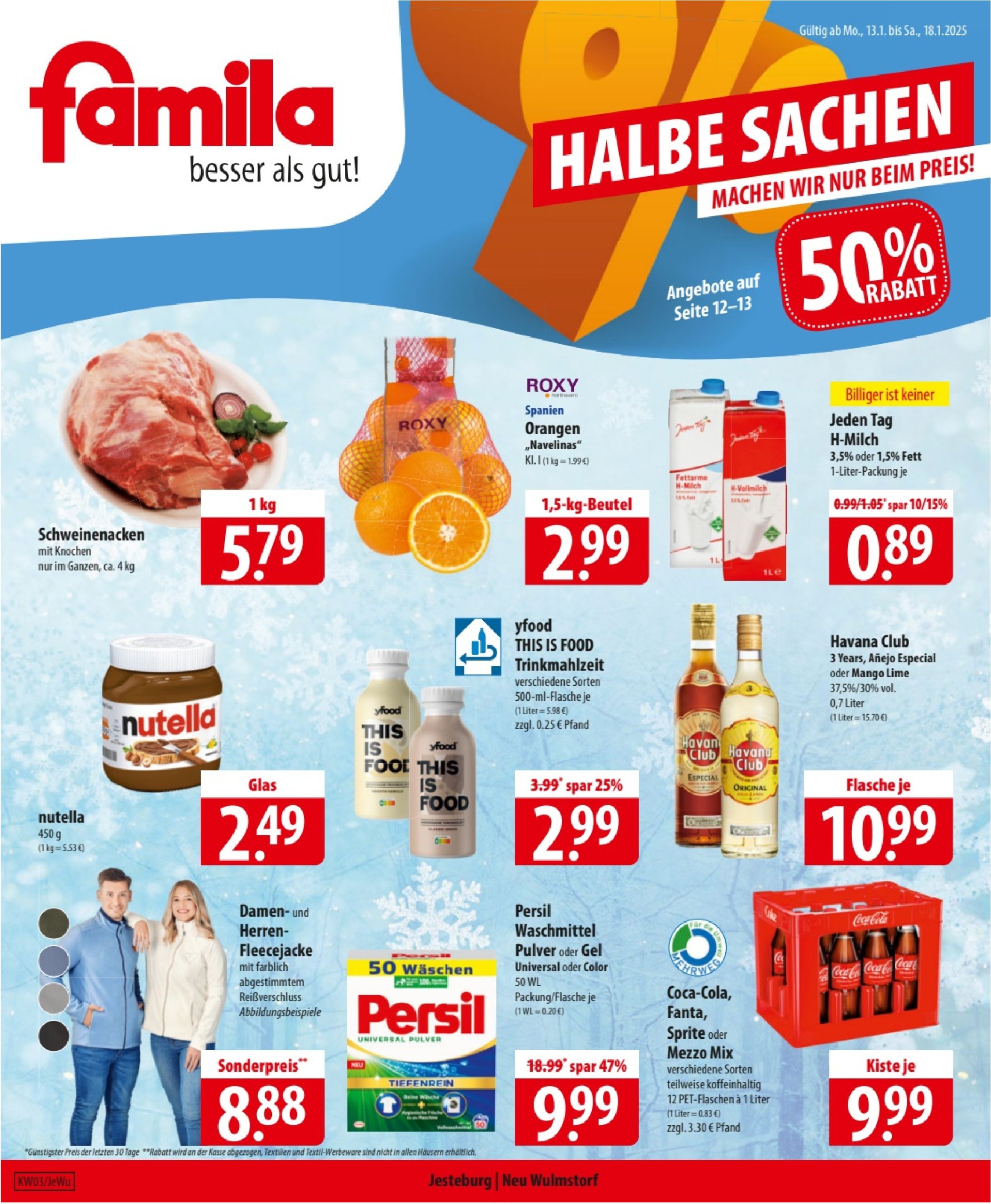 famila-nordost - Famila Nordost-Prospekt gültig von 13.01. bis 18.01.