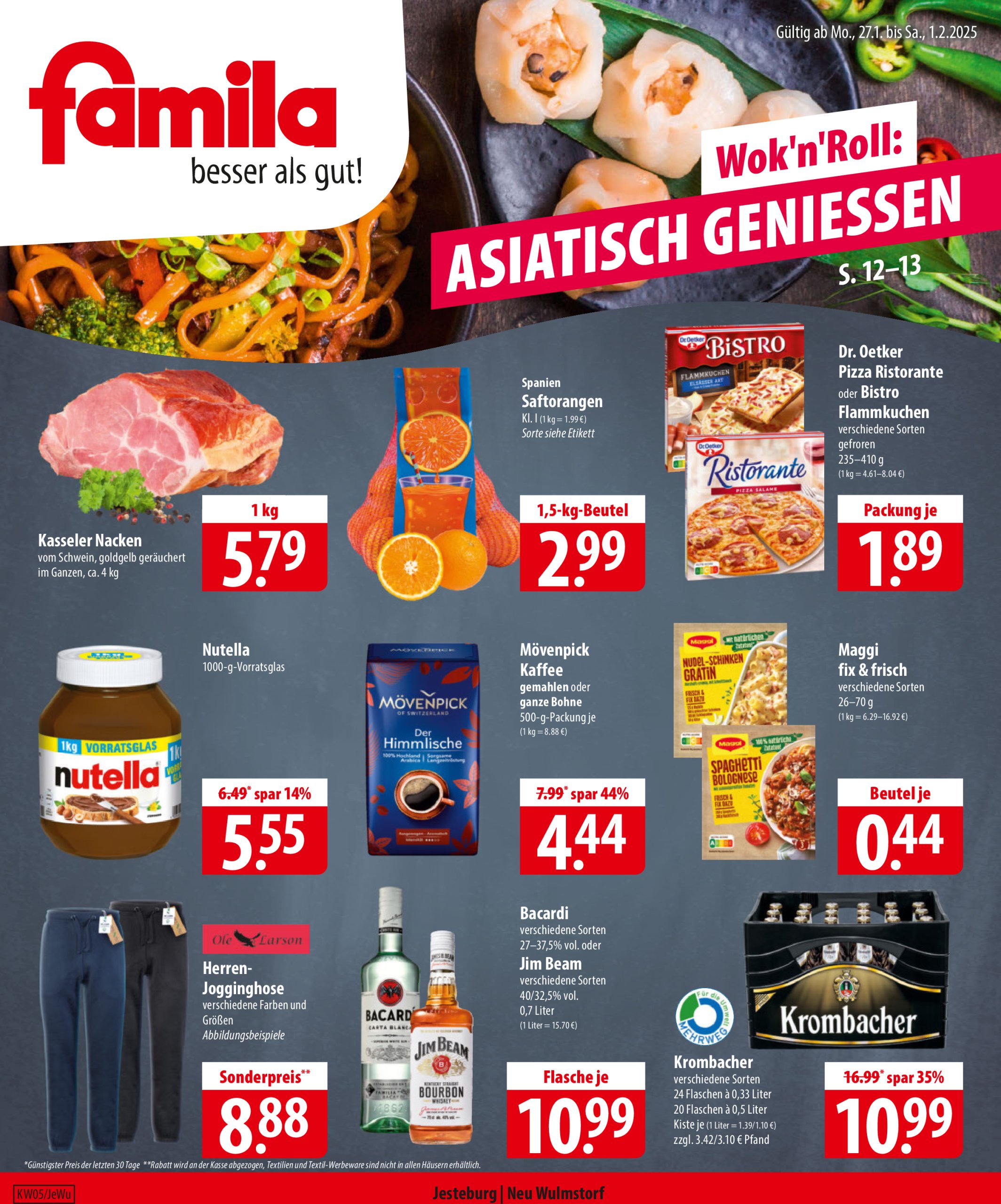 famila-nordost - Famila Nordost-Prospekt gültig von 27.01. bis 01.02.