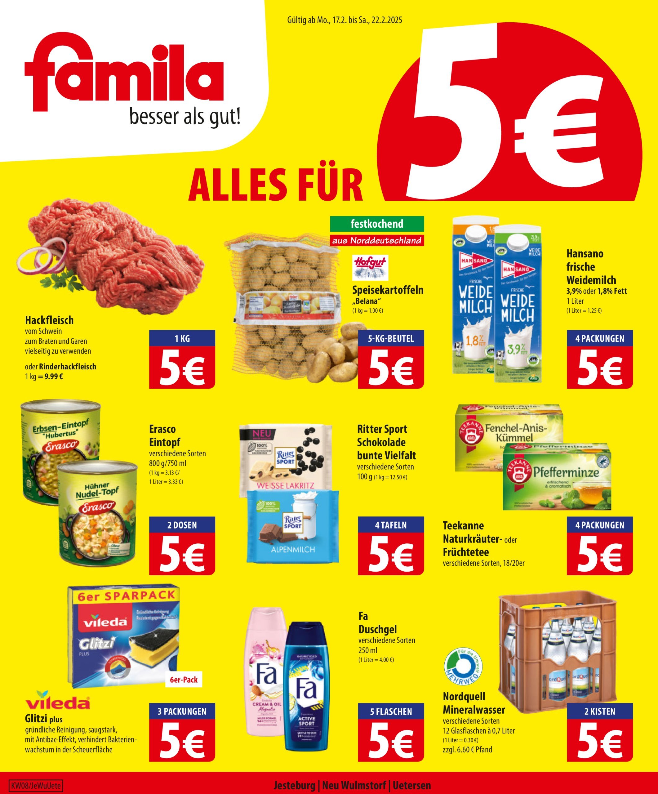 famila-nordost - Famila Nordost-Prospekt gültig von 17.02. bis 22.02.