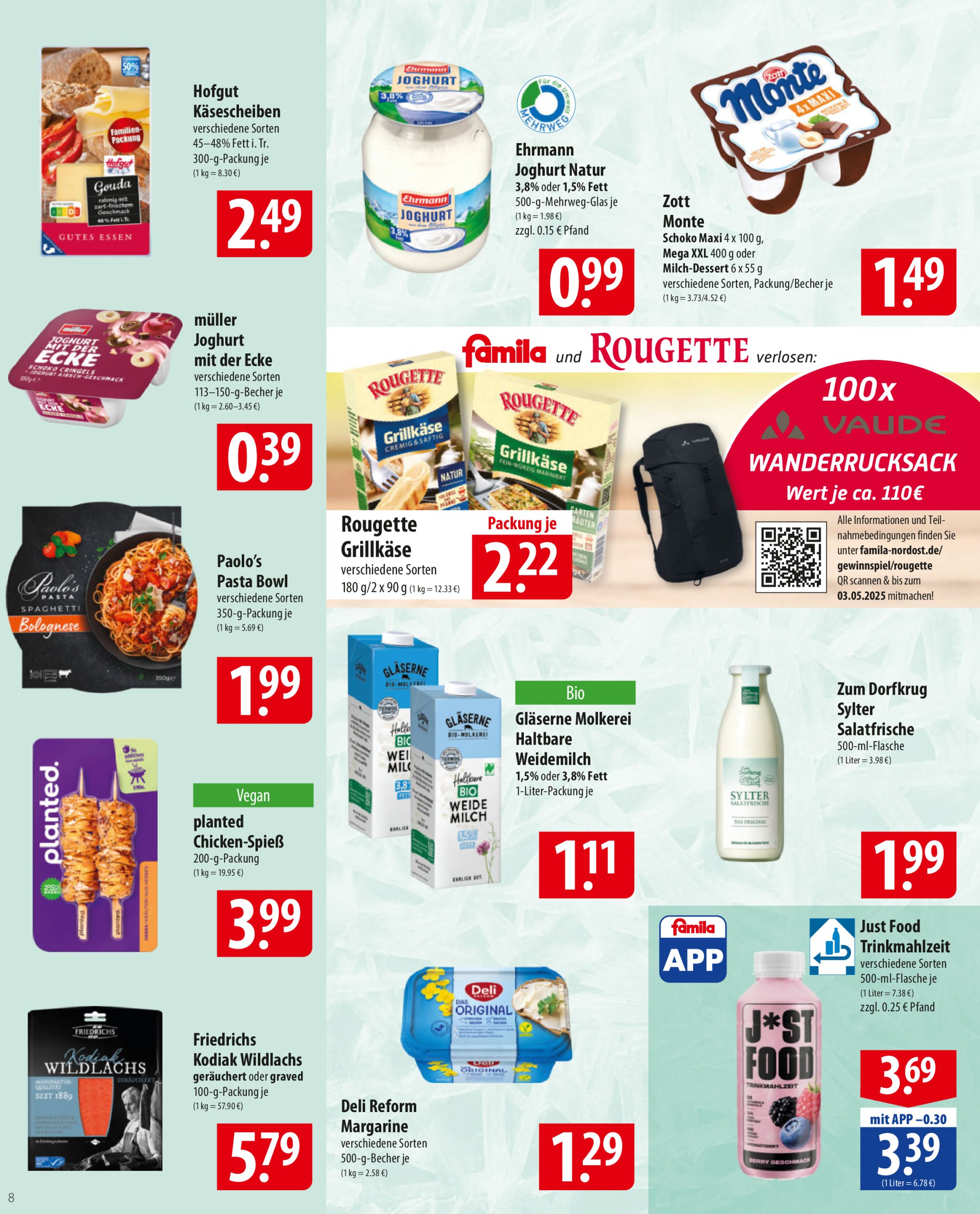 famila-nordost - Famila Nordost-Prospekt gültig von 22.04. bis 26.04. - page: 8