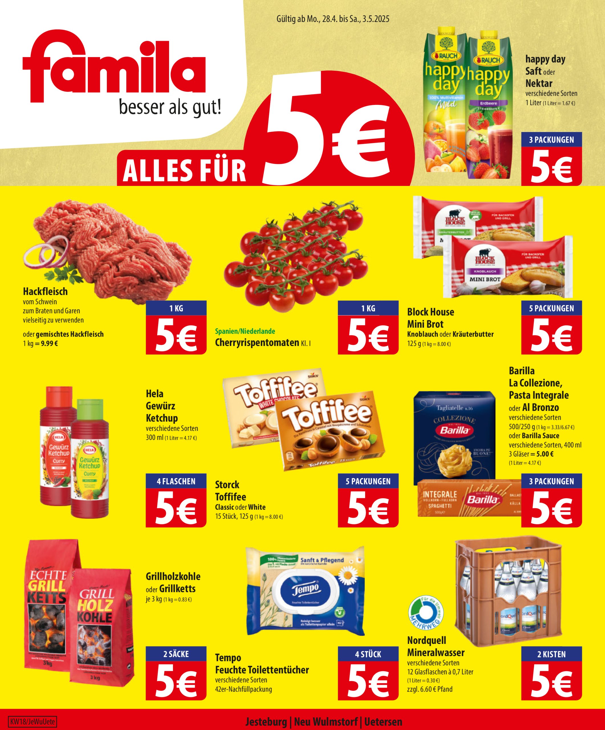 famila-nordost - Famila Nordost-Prospekt gültig von 28.04. bis 03.05.