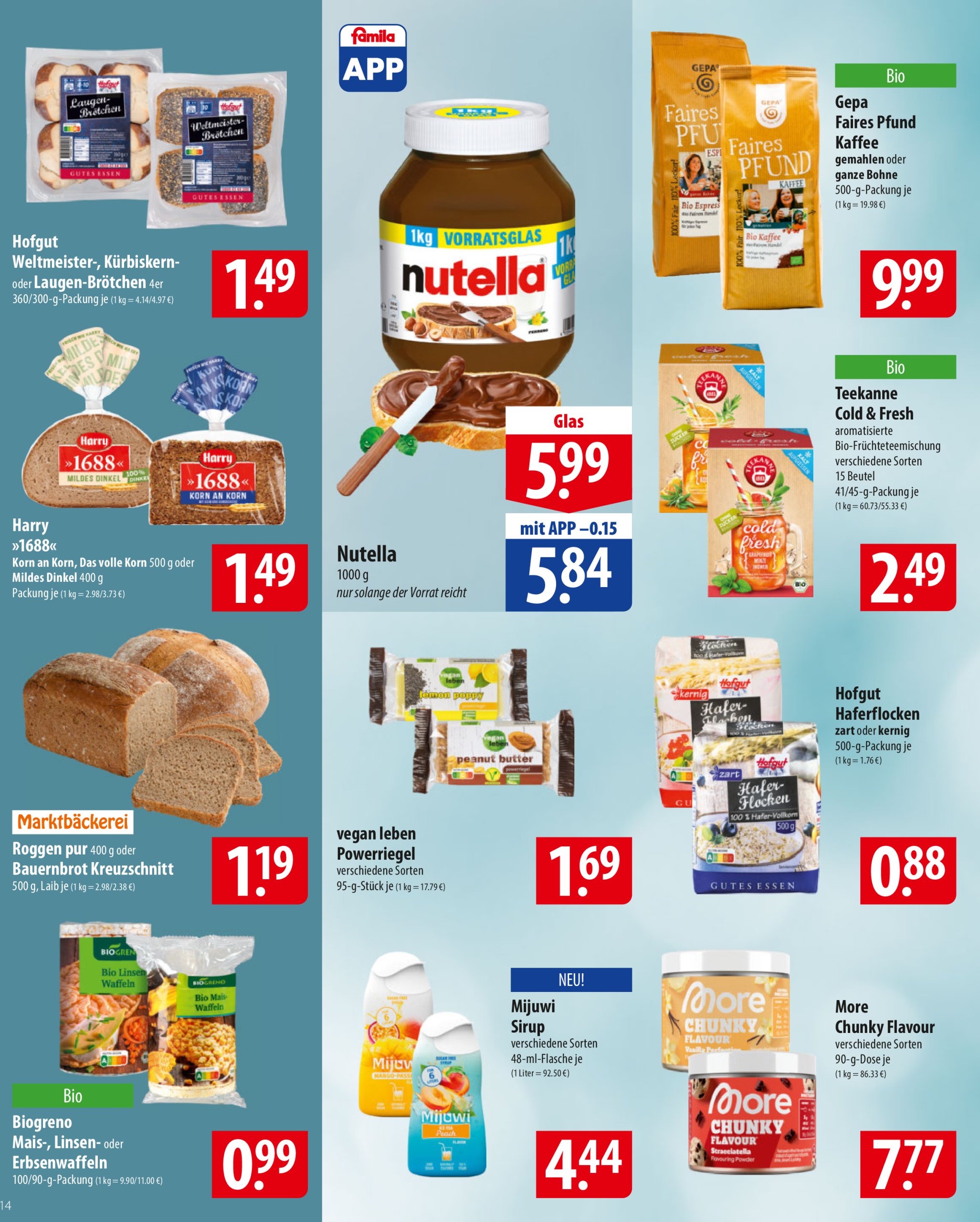famila-nordost - Famila Nordost-Prospekt gültig von 28.04. bis 03.05. - page: 14