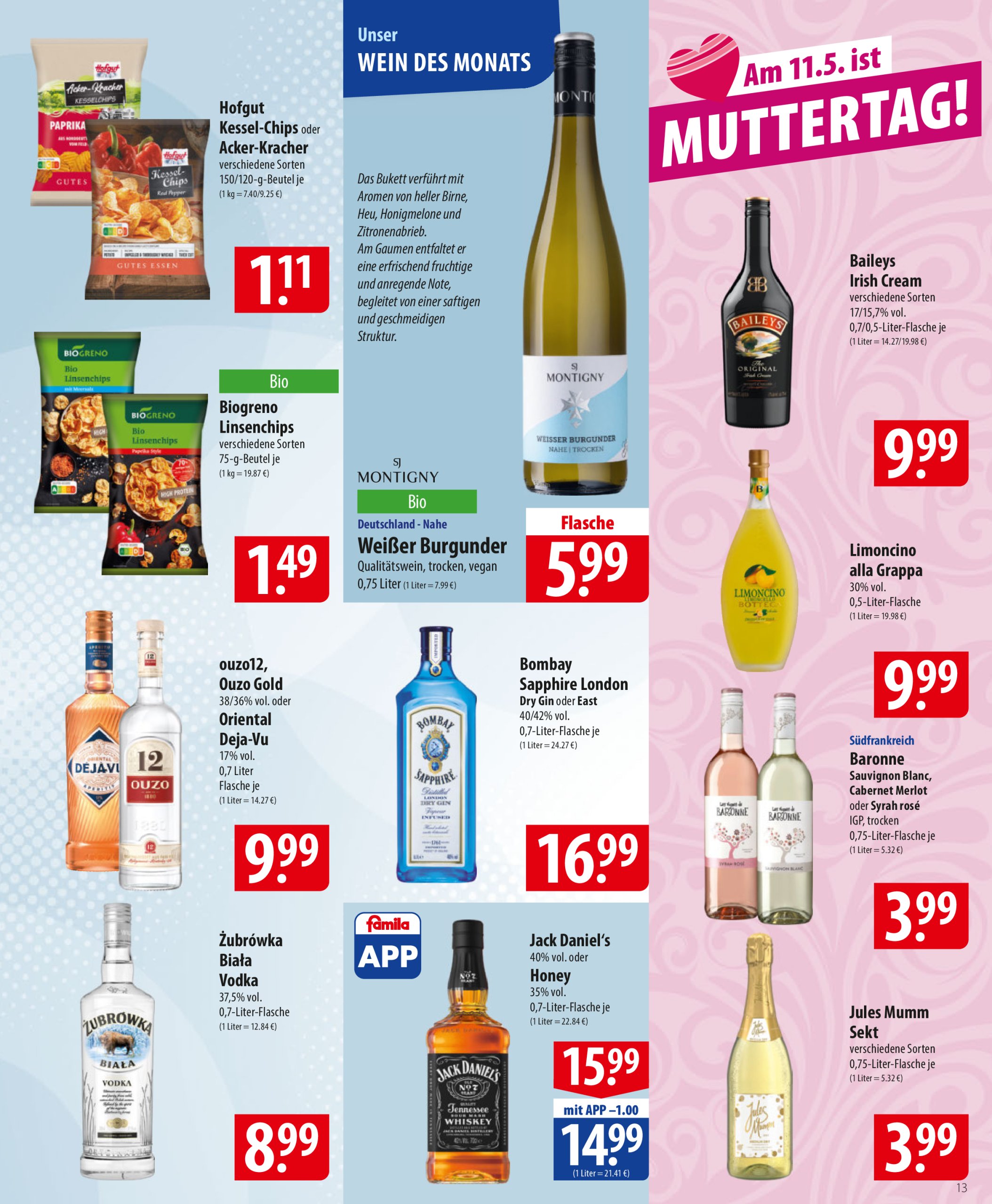 famila-nordost - Famila Nordost-Prospekt gültig von 05.05. bis 10.05. - page: 13