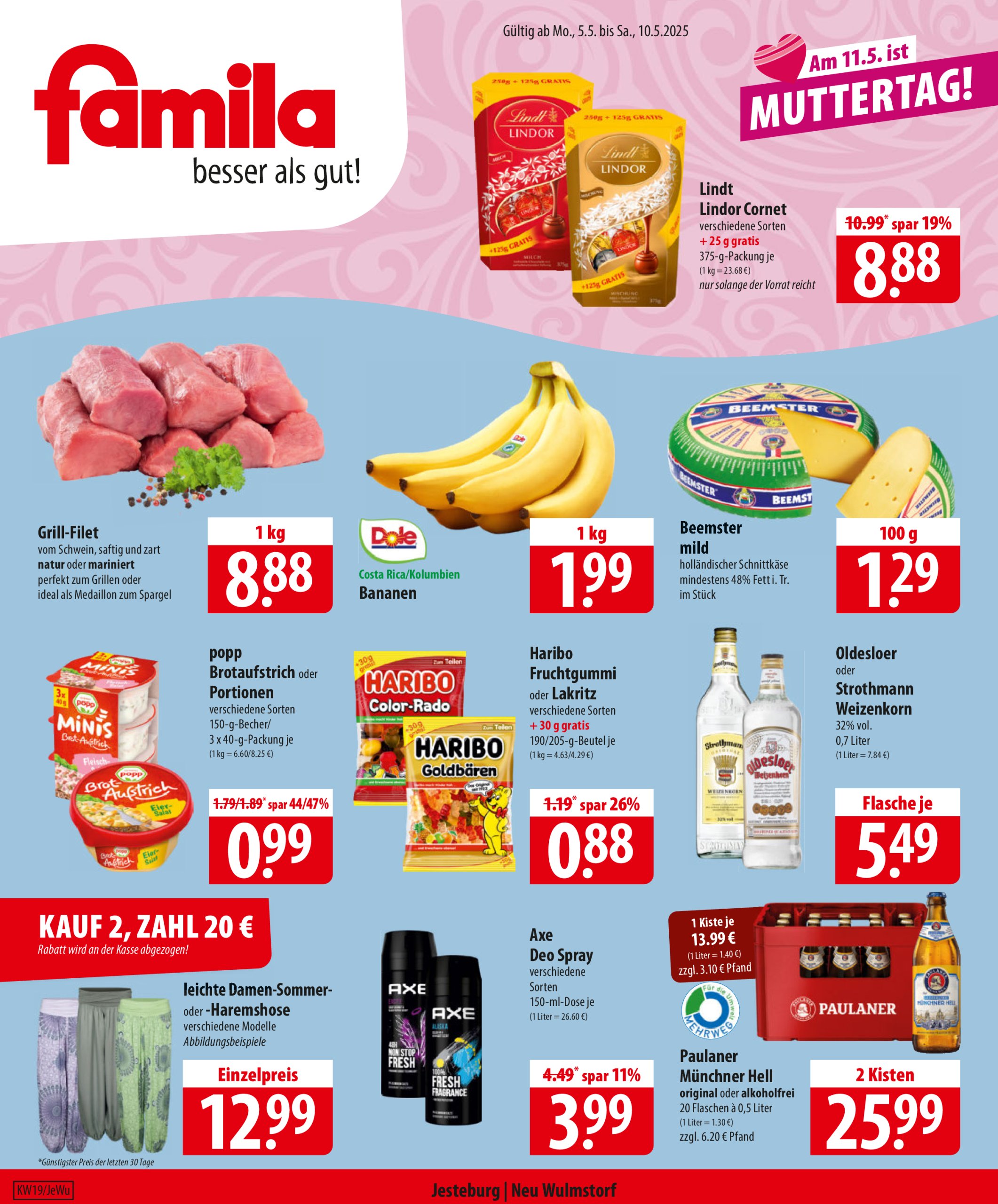 famila-nordost - Famila Nordost-Prospekt gültig von 05.05. bis 10.05. - page: 1