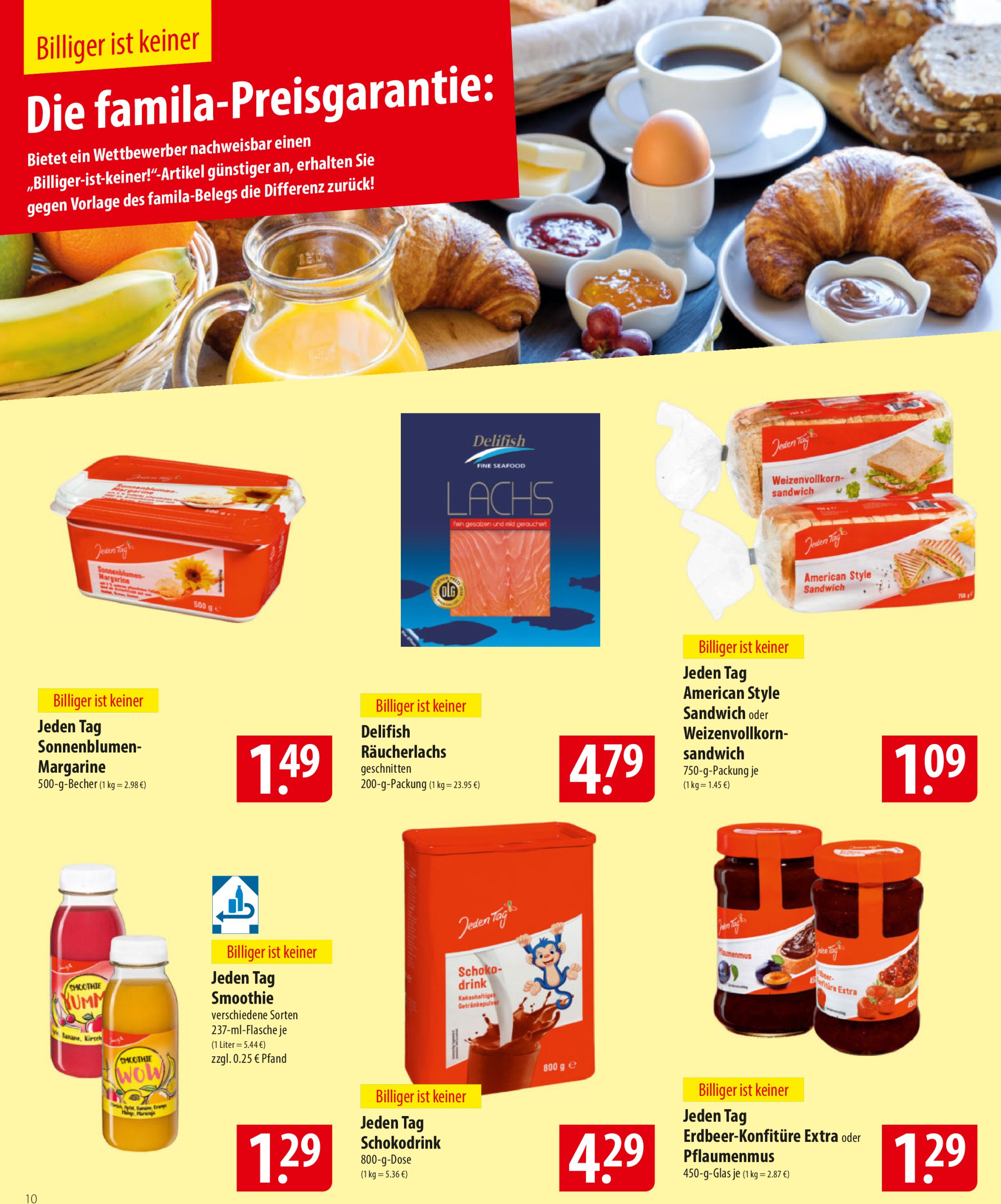 famila-nordost - Famila Nordost-Prospekt gültig vom 16.06. bis 21.06. - page: 10